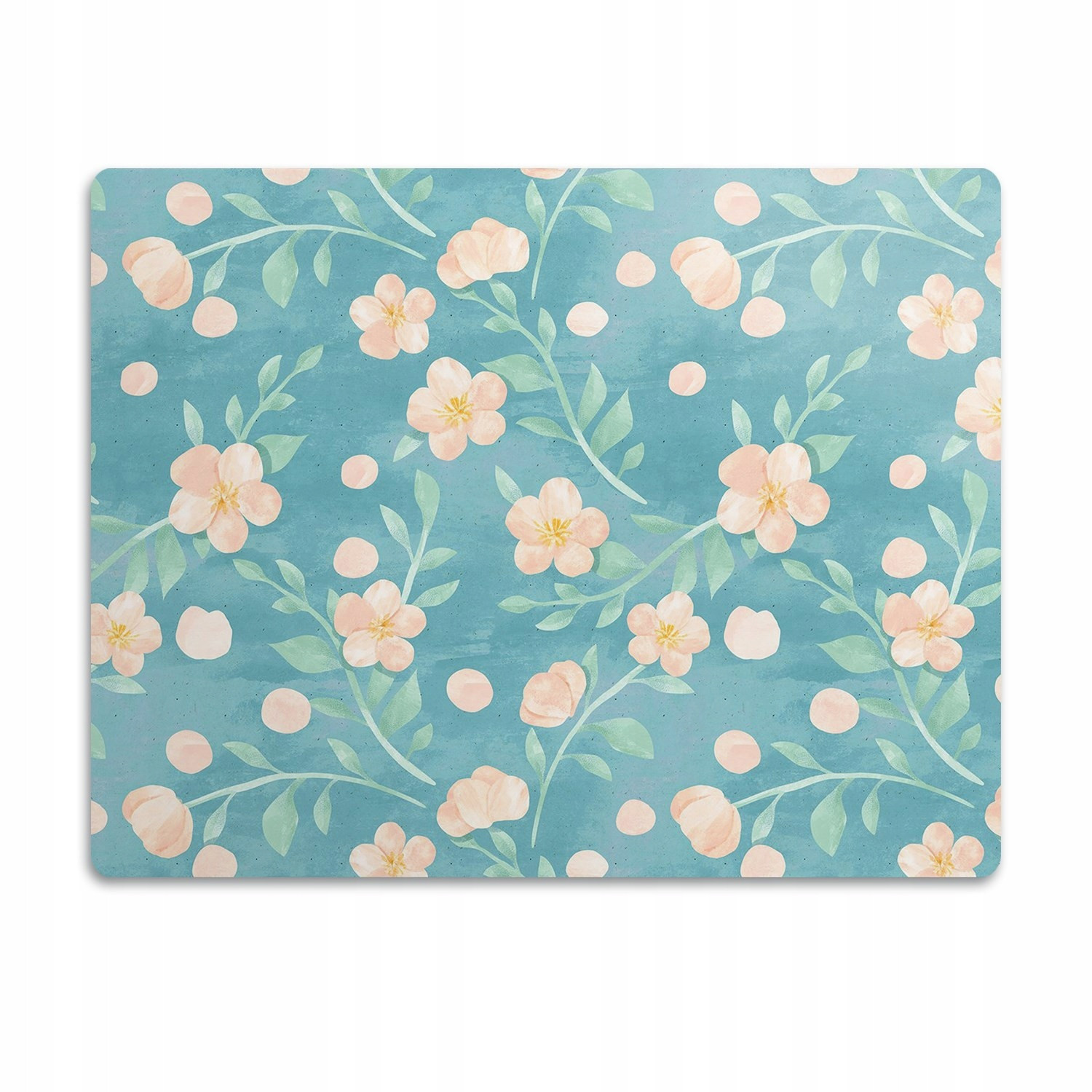 Podložka pro psa pod misku Pastelové květiny 60x40