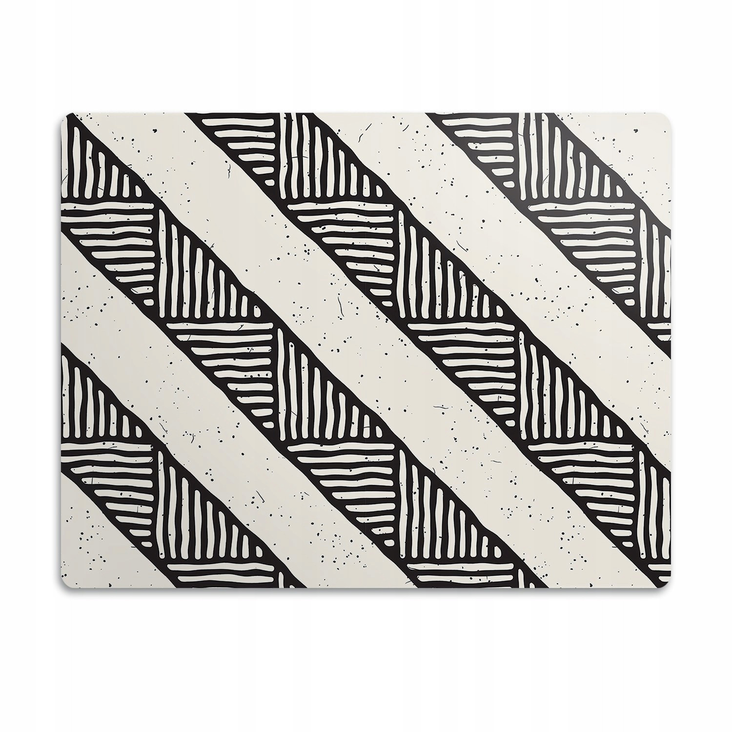 Voděodolná podložka pod misku Šikmý vzor 60x40 cm