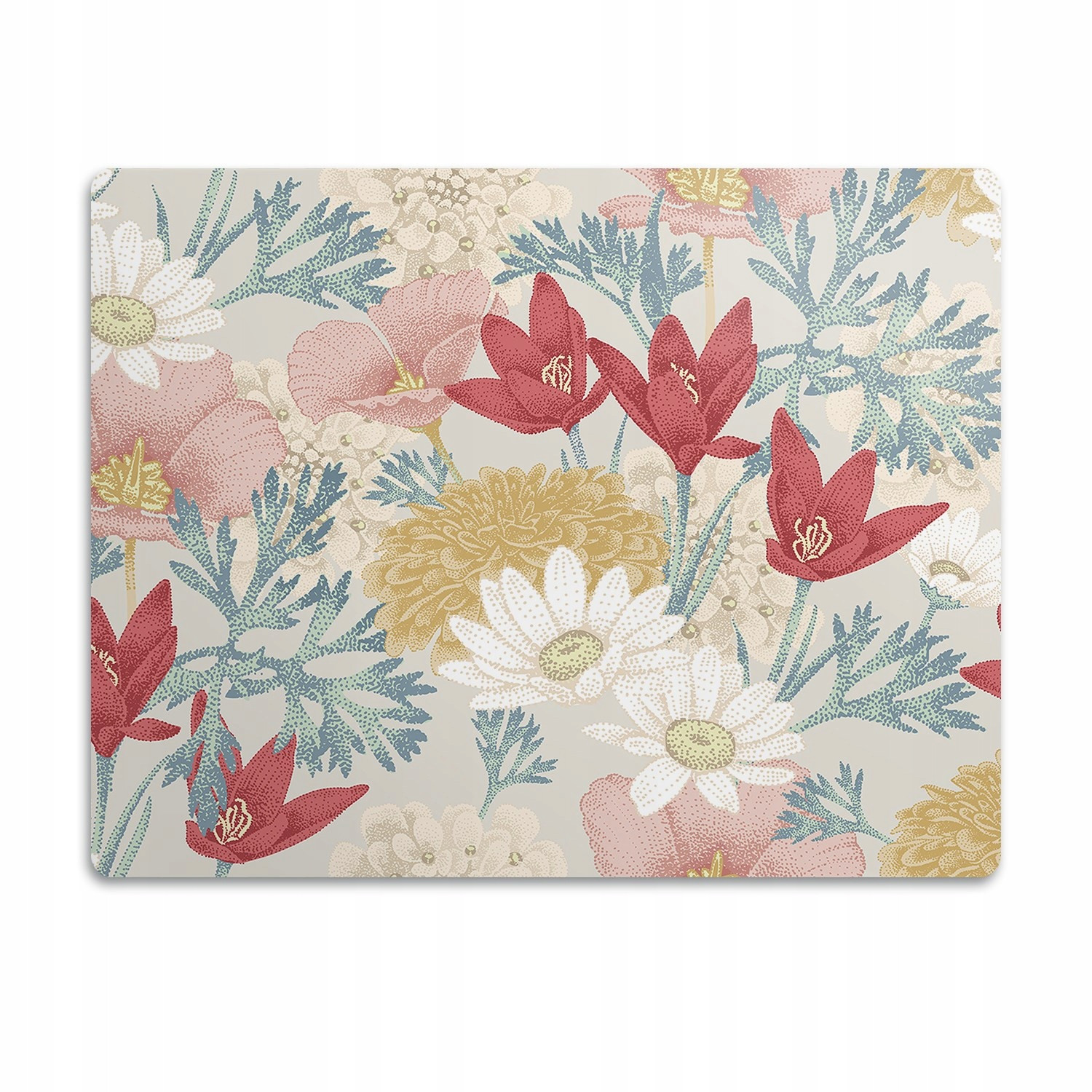 Podložka pod misku pro psa kočku Jarní květiny 60x40