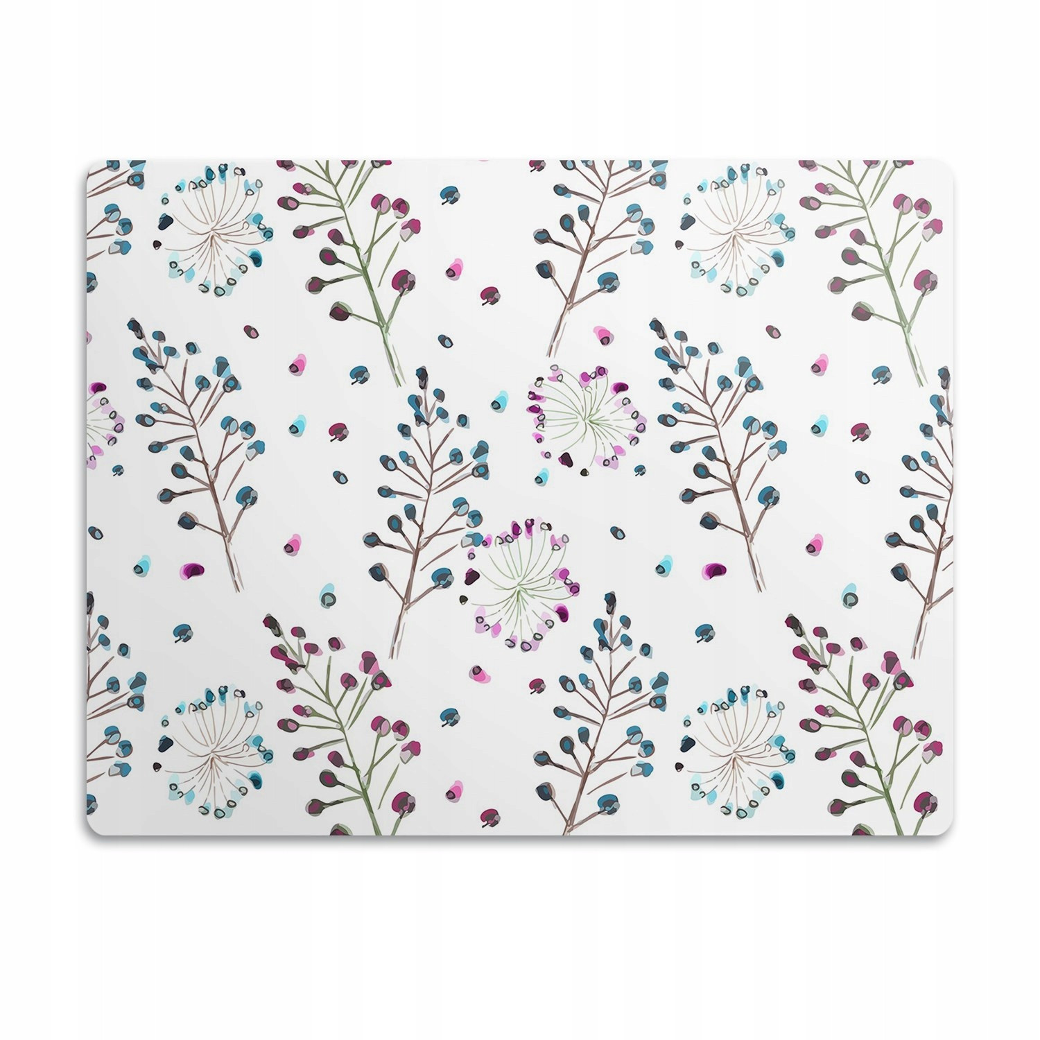 Pro psa a kočku podložka pod misku Květinový motiv 60x40