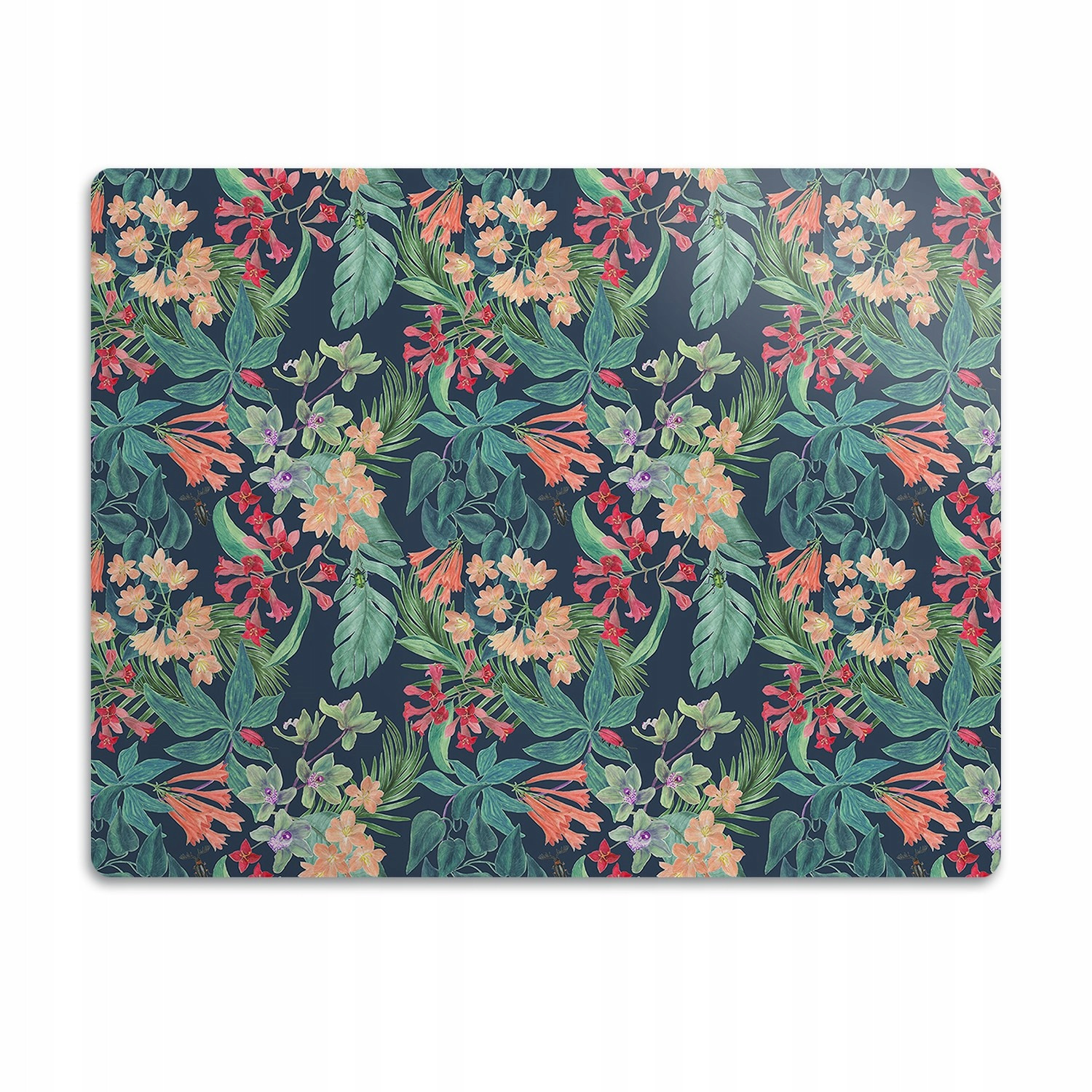 Podložka pro psa pod misku Tropická kompozice 60x40