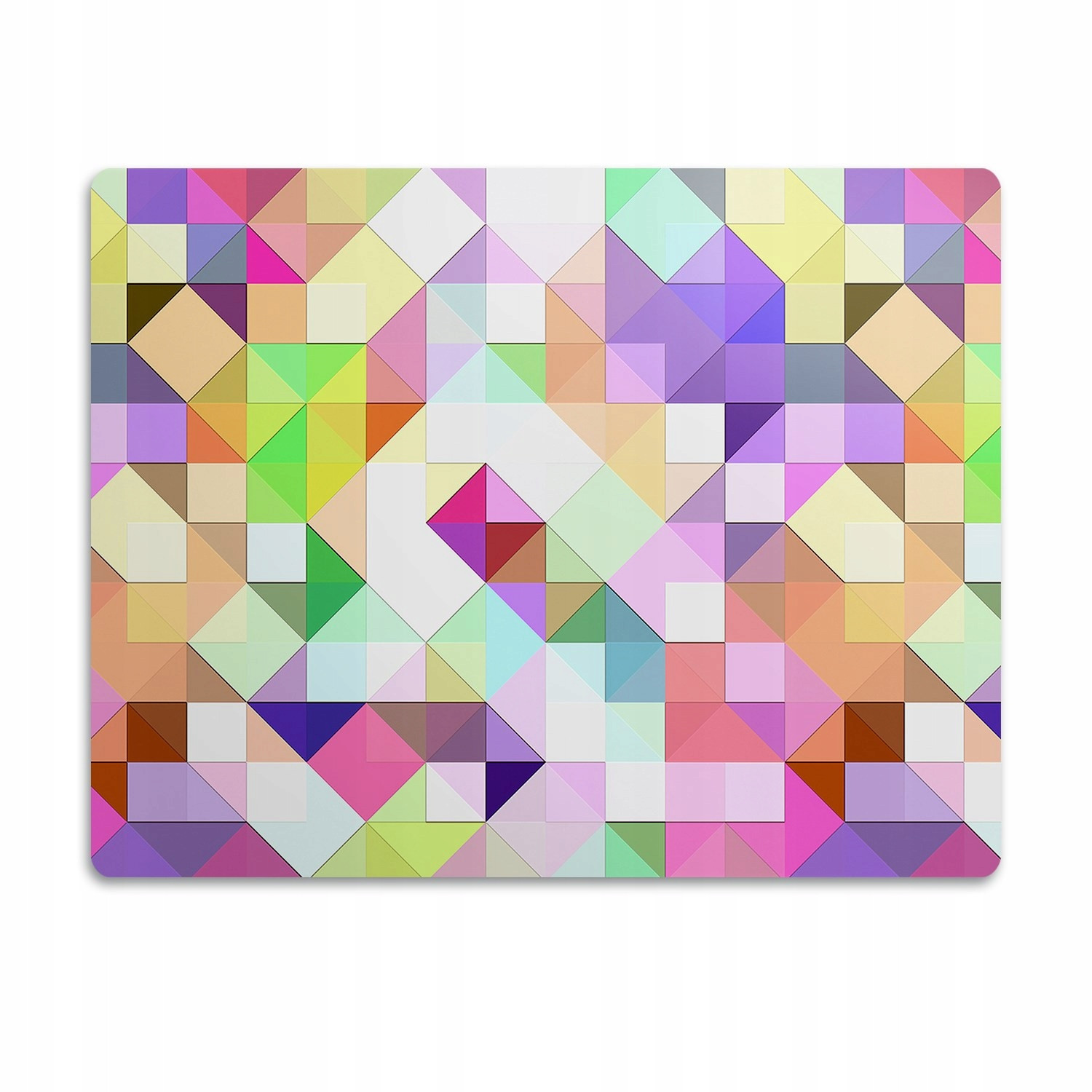 Podložka pro psa pod misku Barevná mozaika 60x40