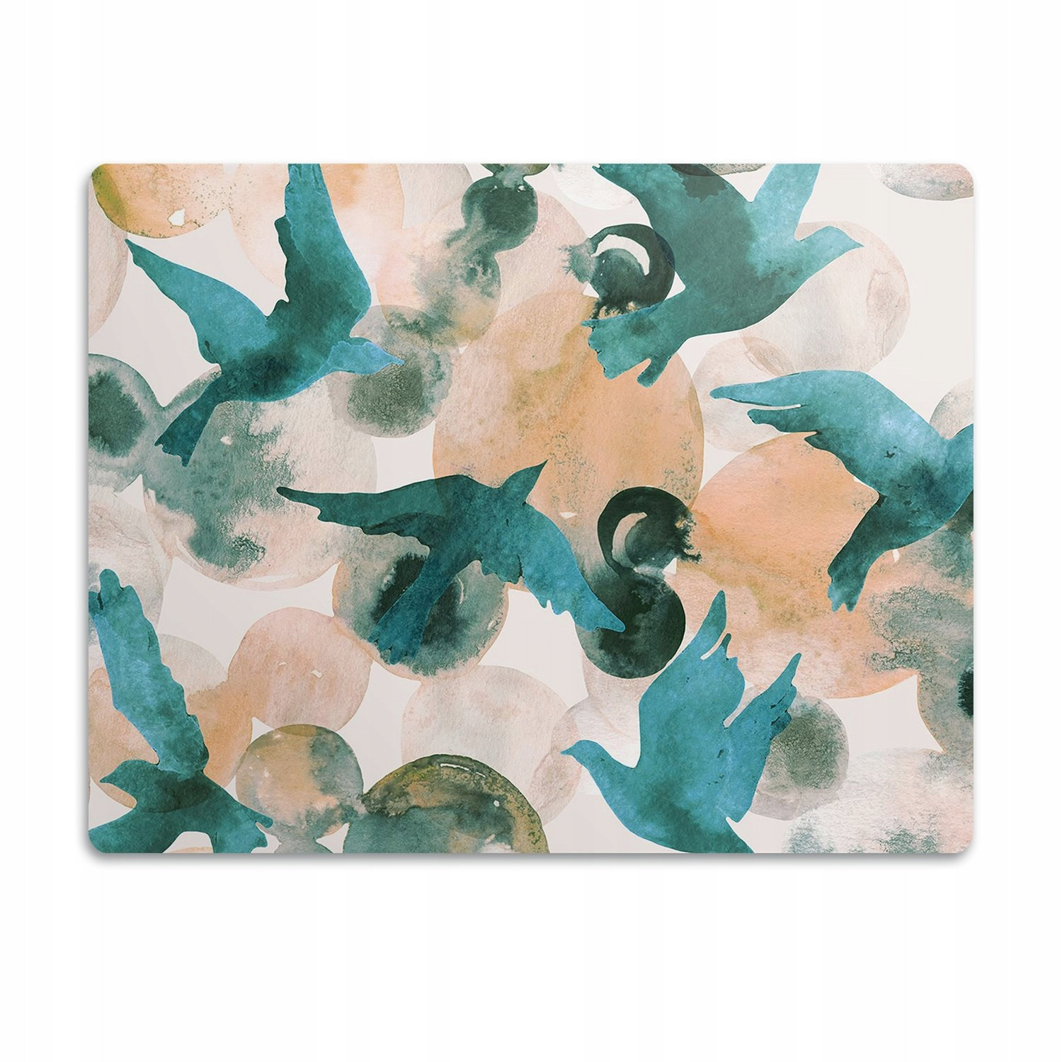 Podložka pod záchod pro kočky Malovaní ptáci 60x40 cm