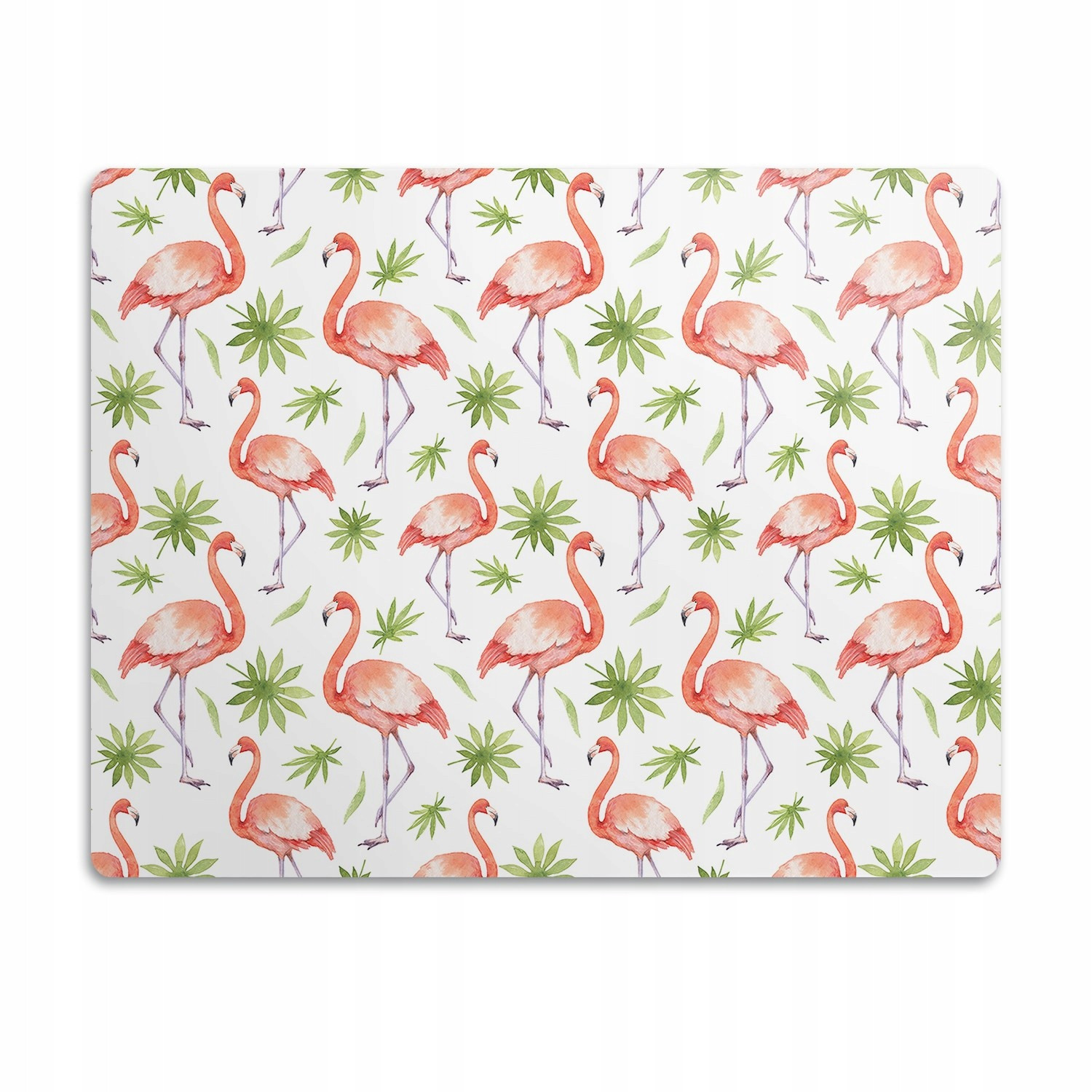 Podložka pro kočky a psa pod misku Plameňáci 60x40 cm