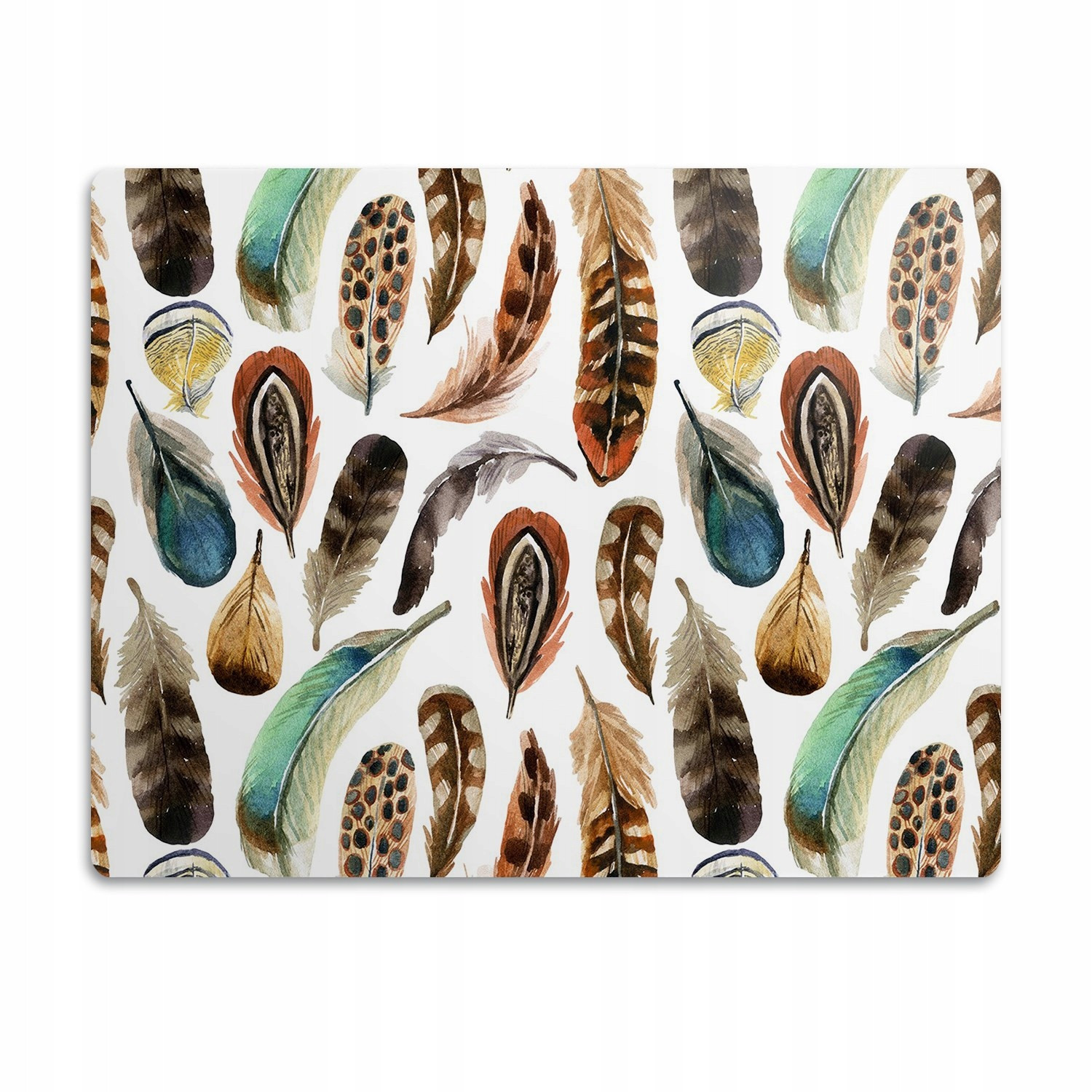 Pro psa podložka pod misku Ptačí barevné peří 60x40