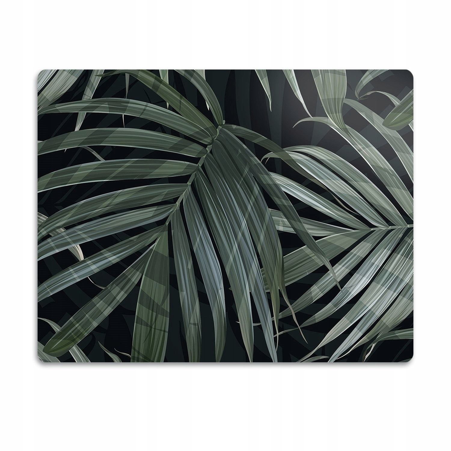 Podložka pod misku voděodolná Tmavé listy 60x40 cm