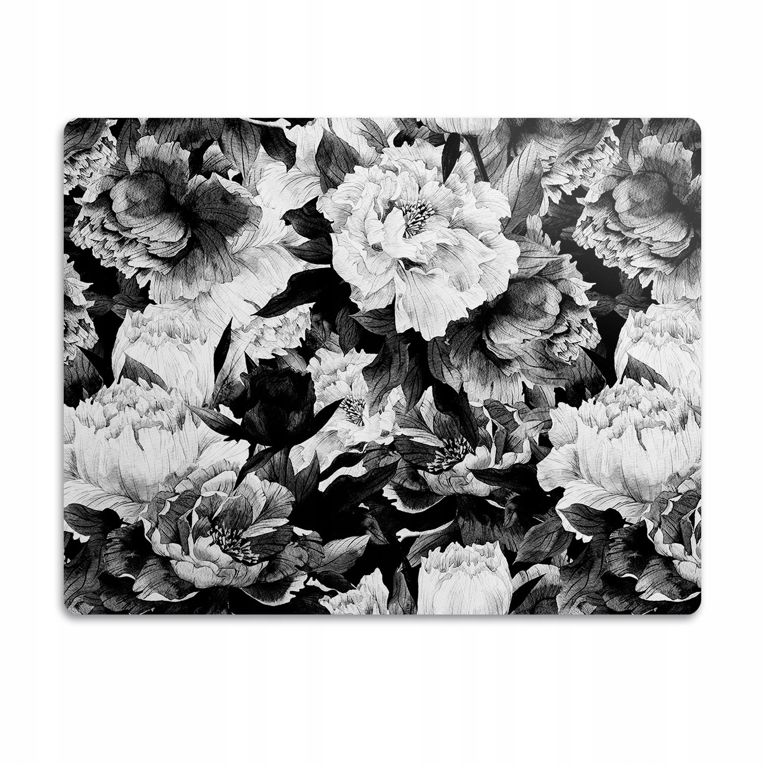 Pro psa podložka pod misky Černé růže 60x40 cm