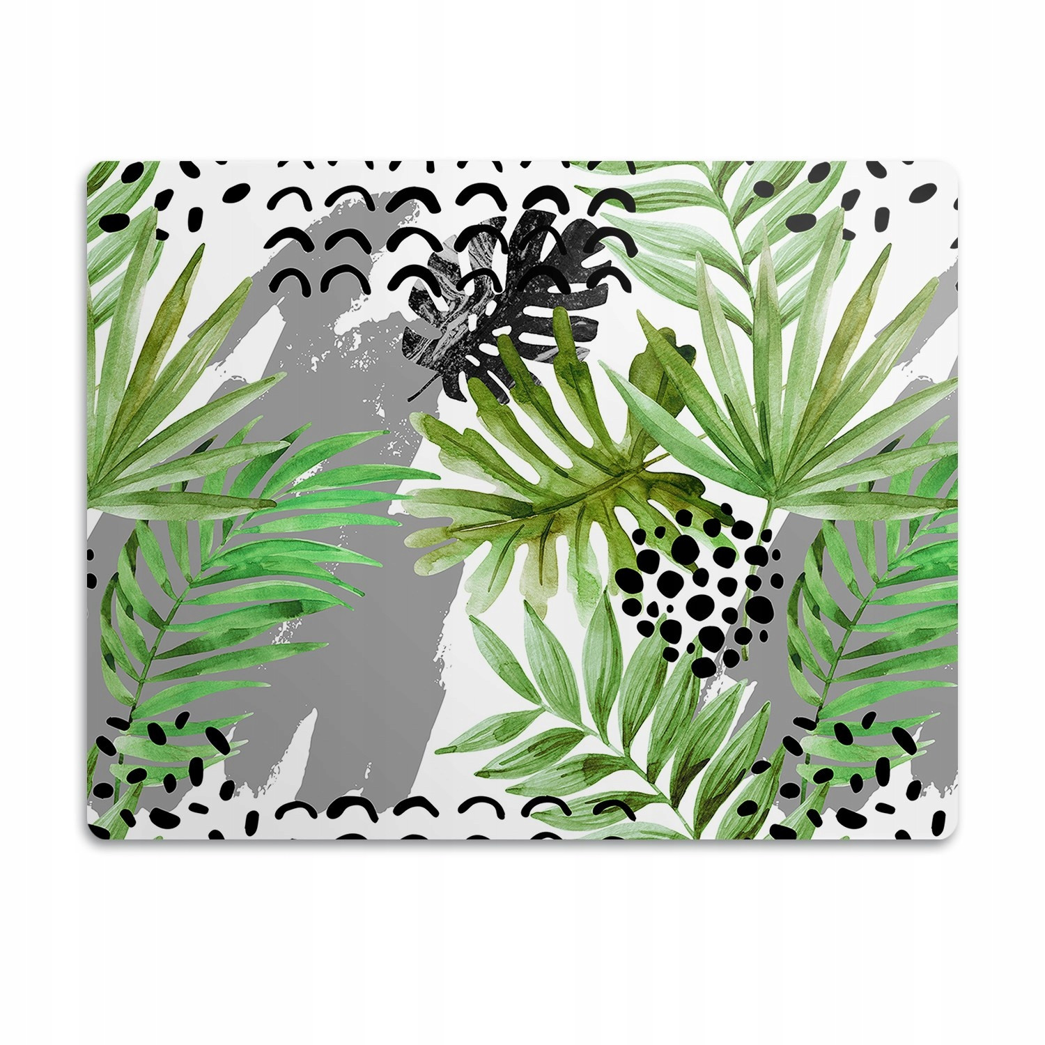 Ochranná podložka pod misku Tropické listy 60x40 cm