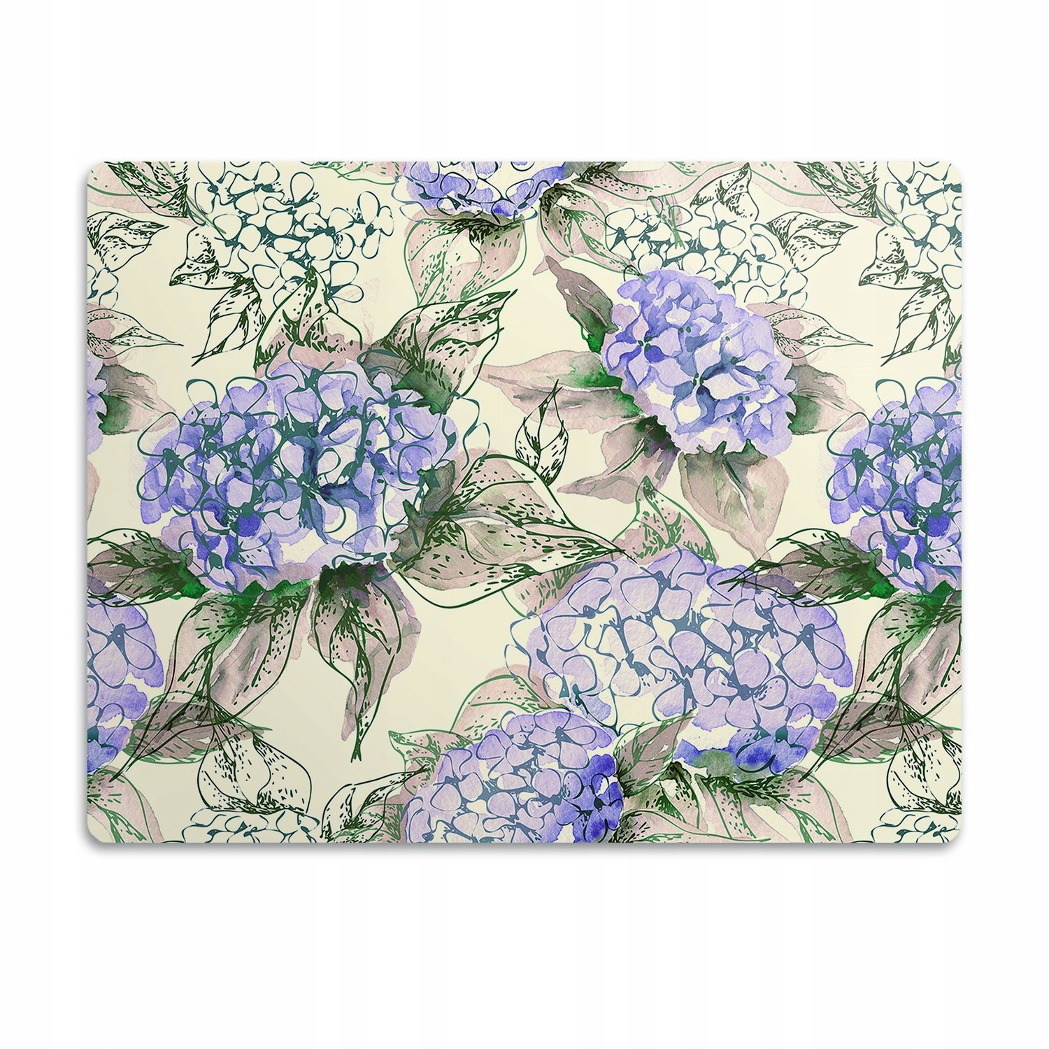 Ochranná podložka pod misky pro psa Hortenzie 60x40 cm