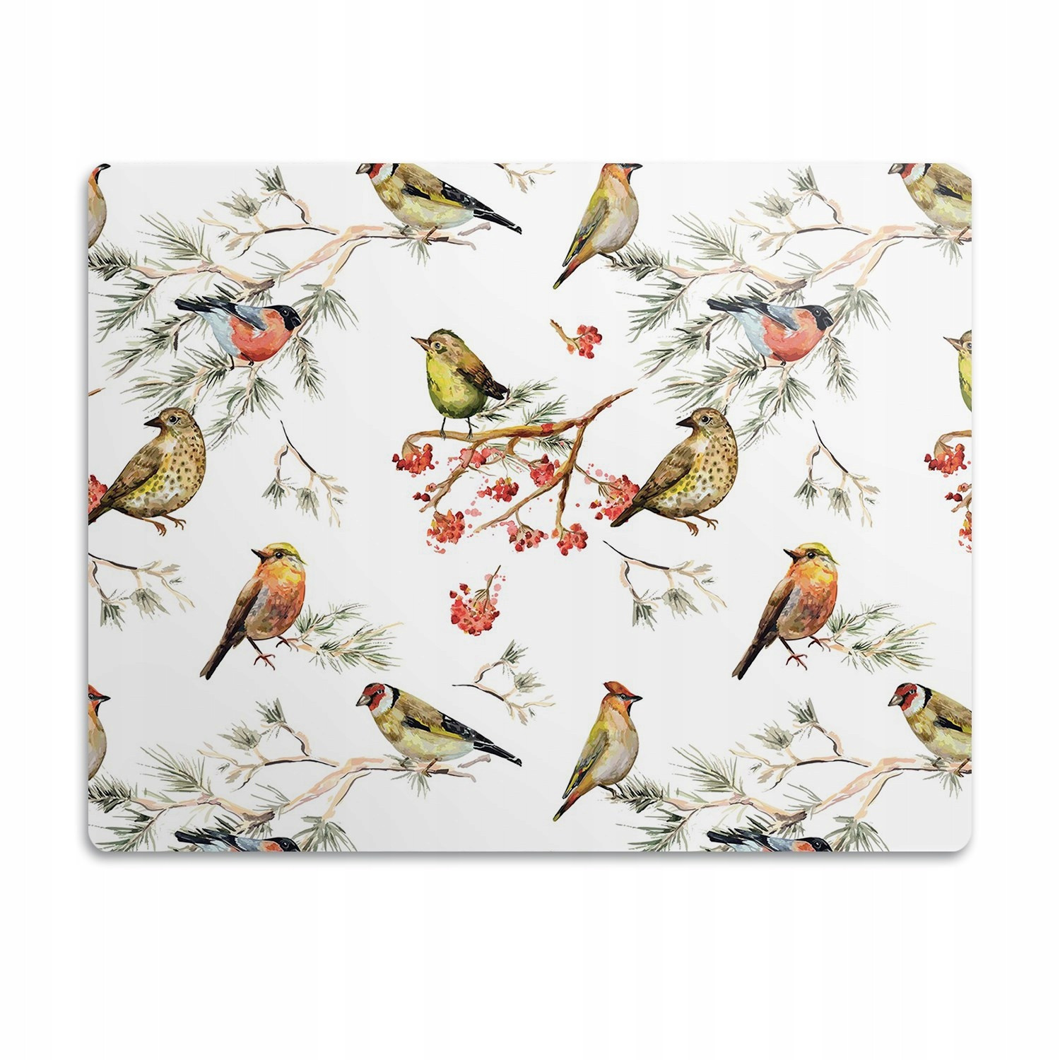 Podložka pro psa pod misku Ptáci na větvi 60x40