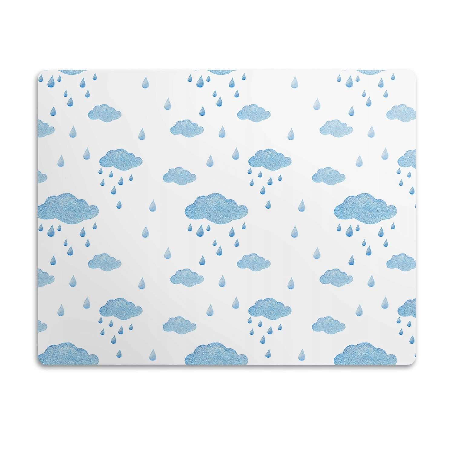 Podložka pod záchod pro kočky Dešťové mraky 60x40 cm