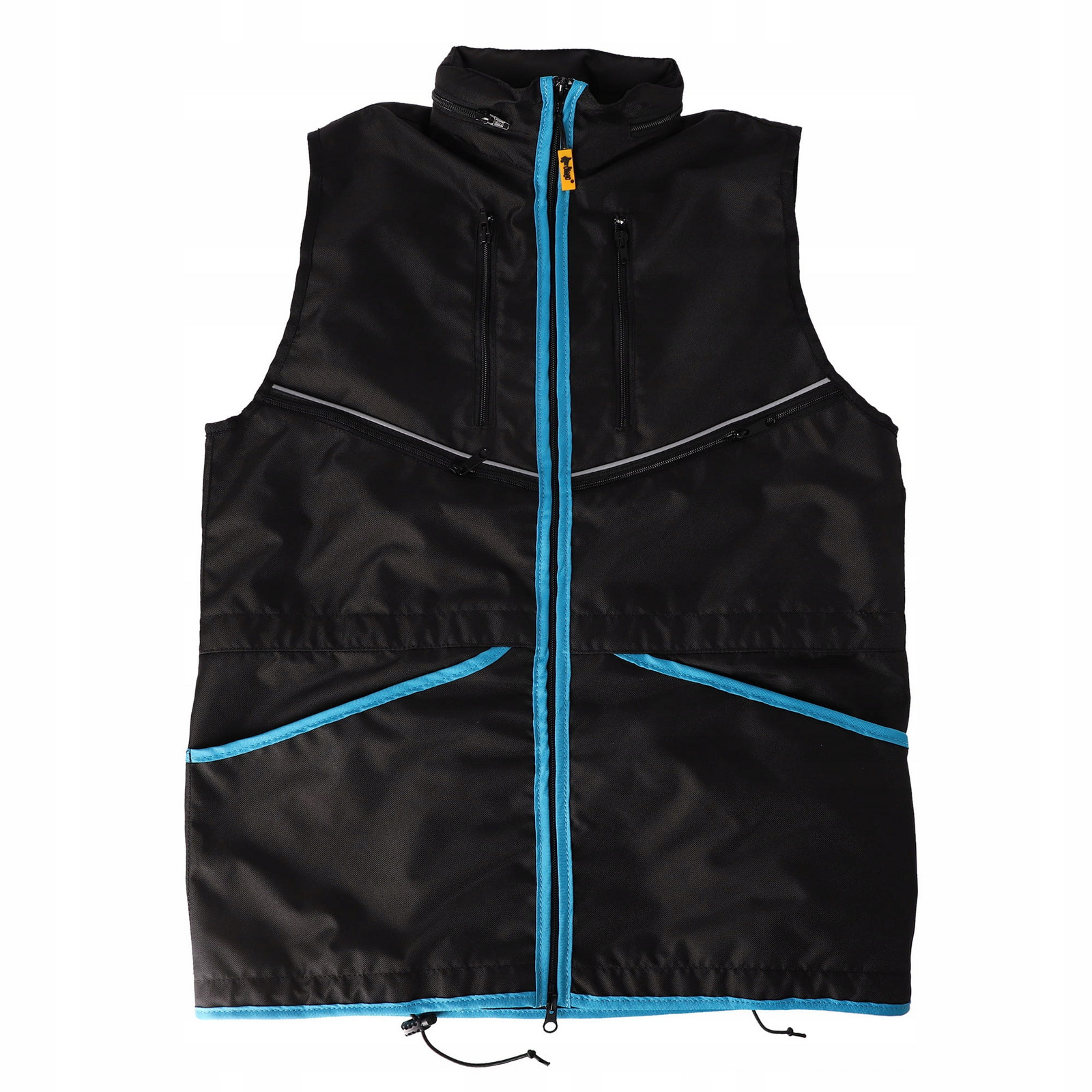 Dingo Tréninková vesta 4fun L s tyrkysovou