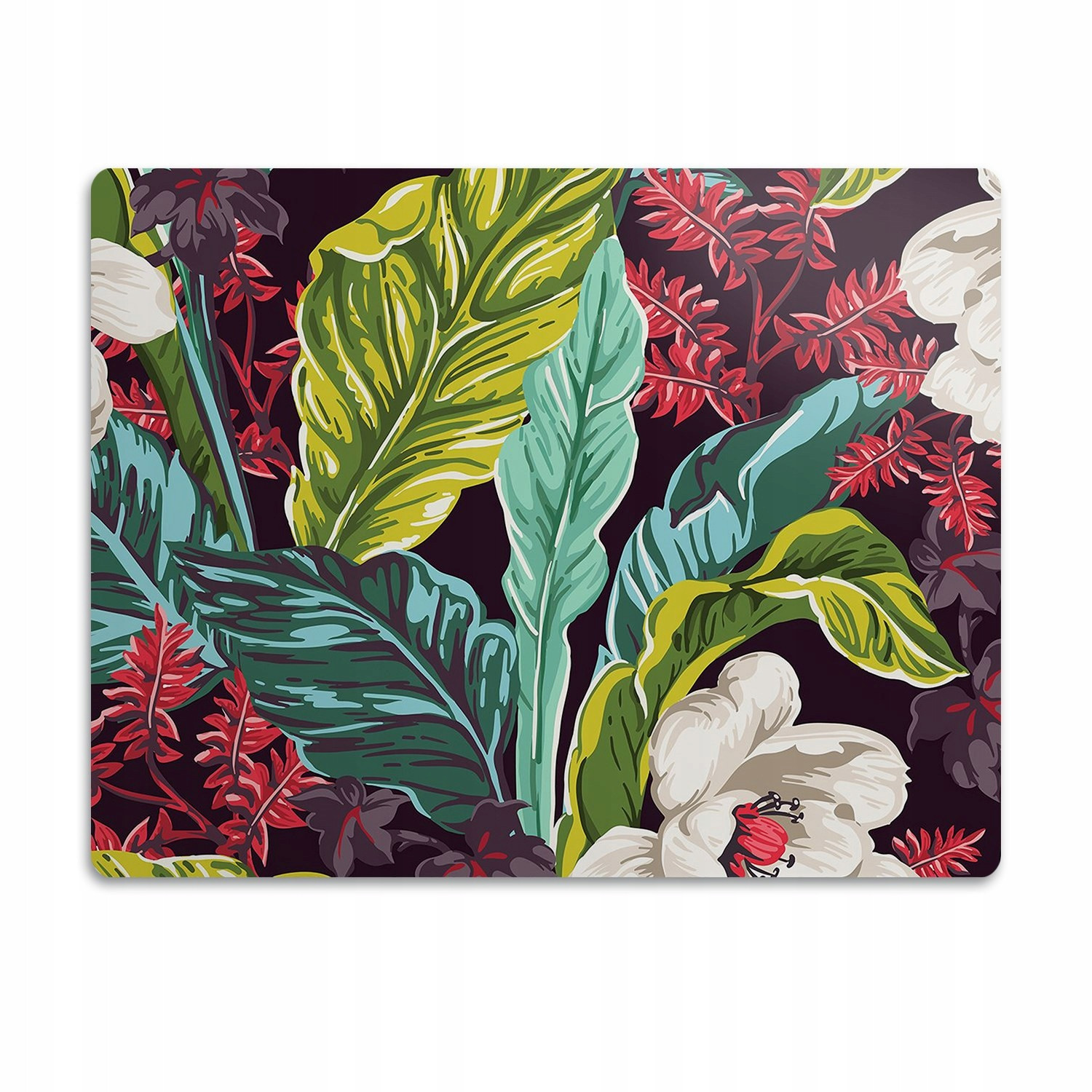 Voděodolná podložka pod misku Motiv květiny 60x40 cm