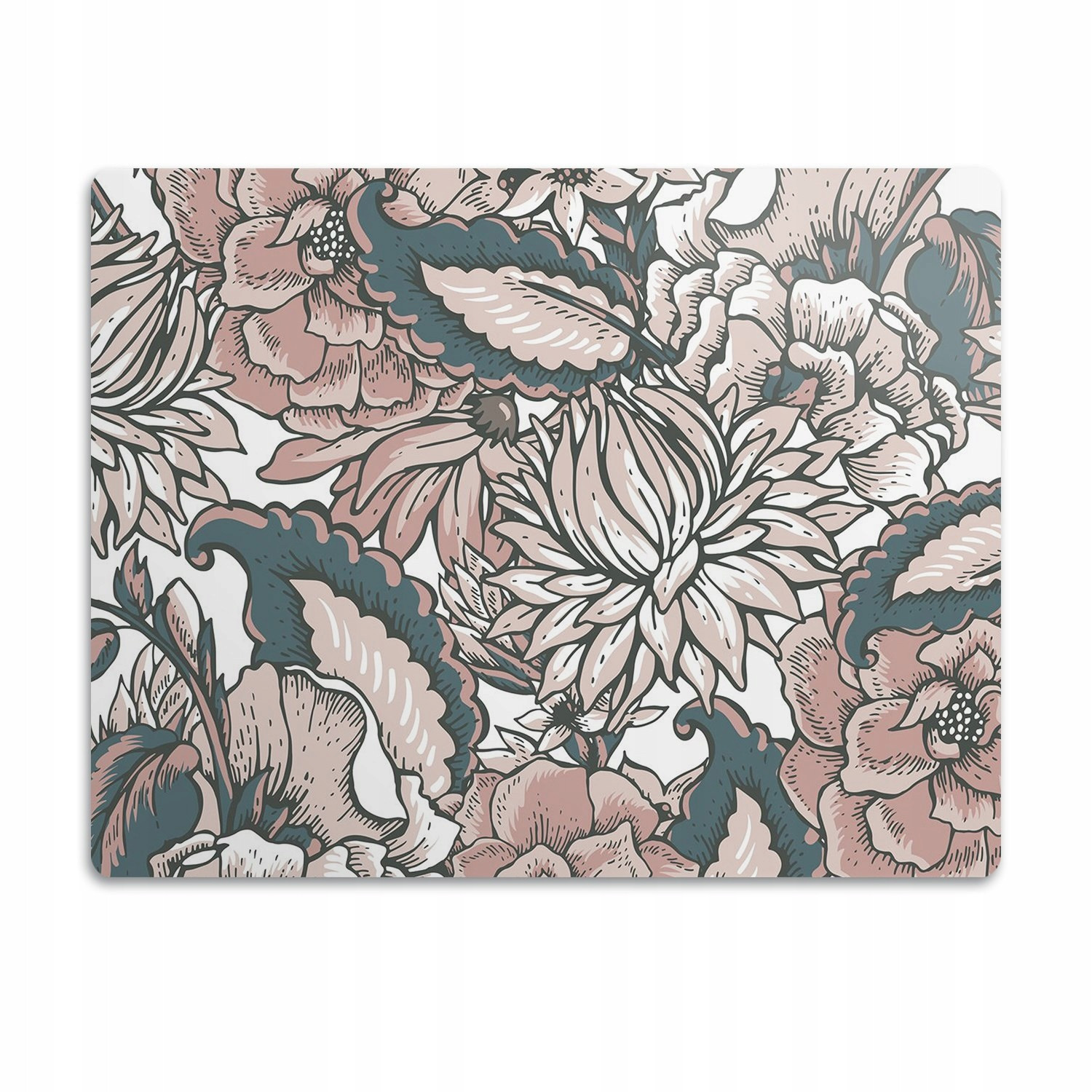 Ochranná podložka pod misku Velké květiny 60x40