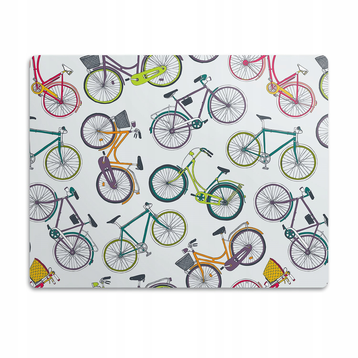 Podložka pro psa pod misku Městská kola 60x40