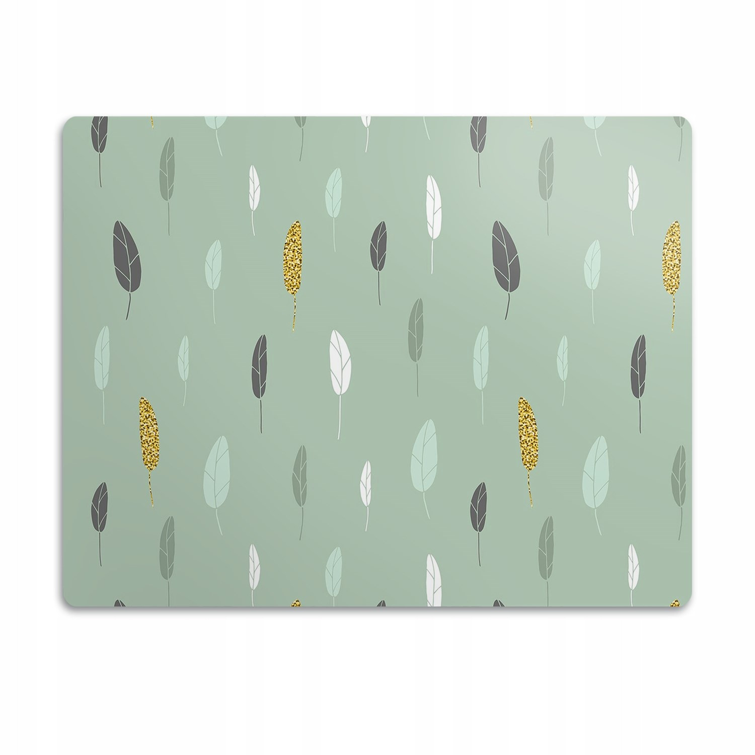 Podložka pro psa pod misku Listy grafika 60x40cm