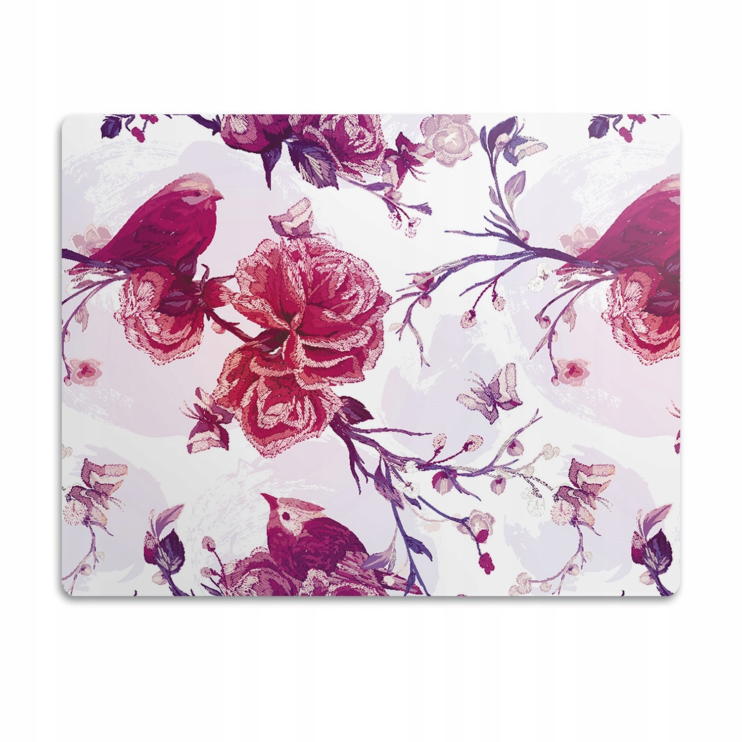 Pro kočky podložka pod záchod Fialoví ptáci 60x40 cm