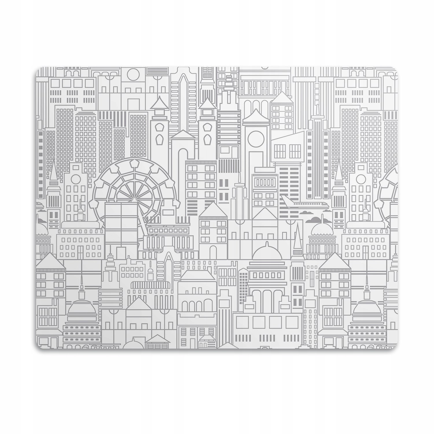 Ochranná podložka pod misky pro psa Načrtnutá 60x40