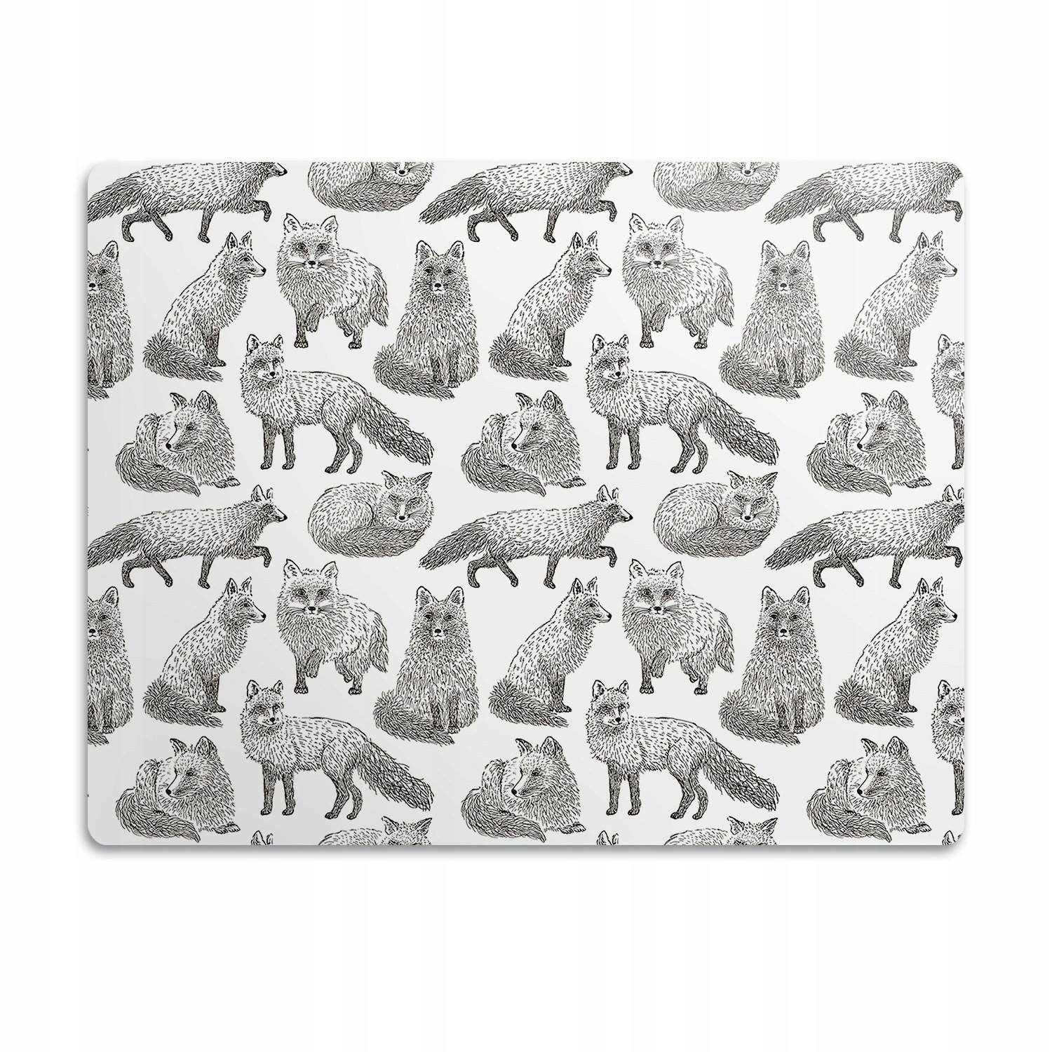 Pro psa podložka pod misku Kreslící lišky 60x40cm