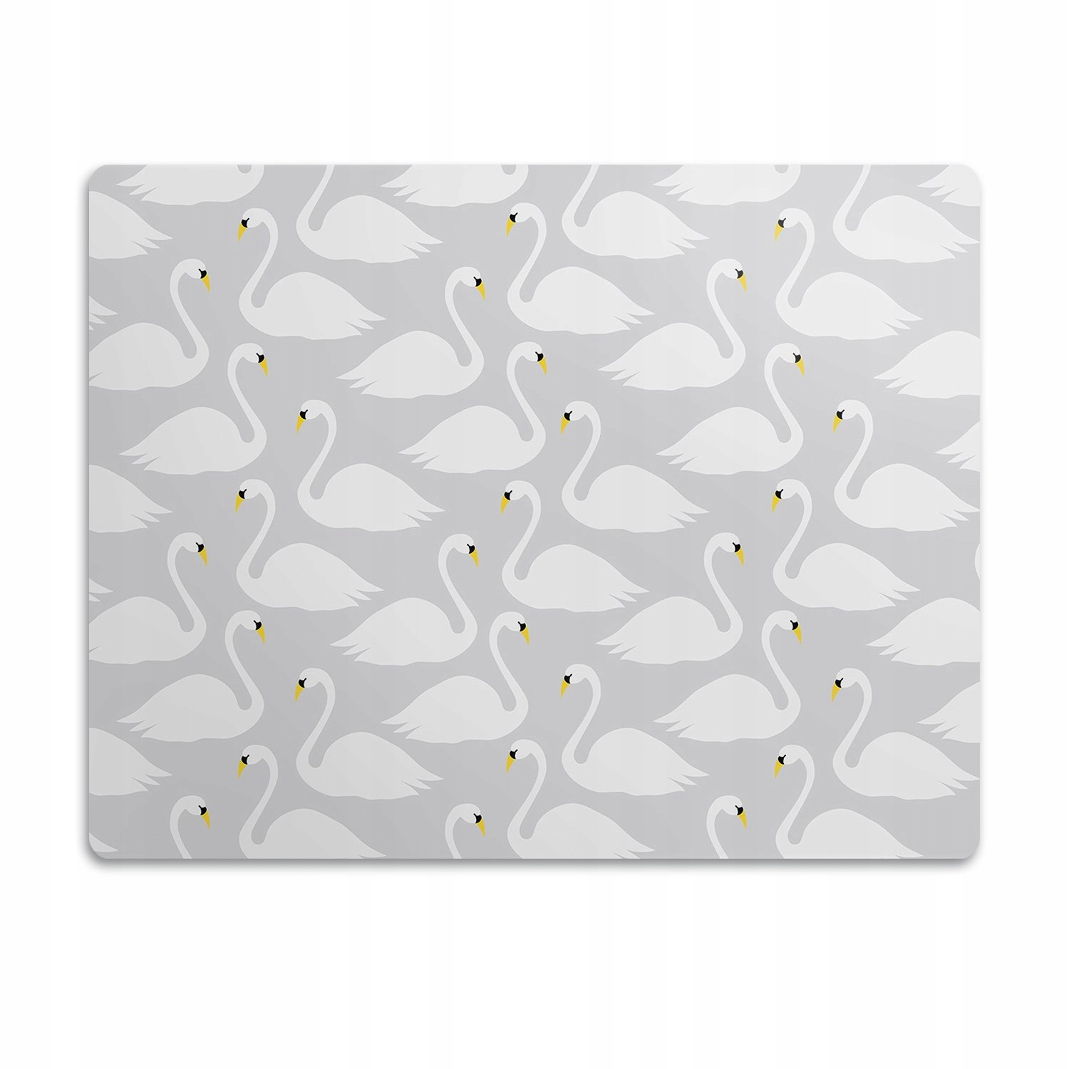 Ochranná podložka pod misku Bílé labutě 60x40
