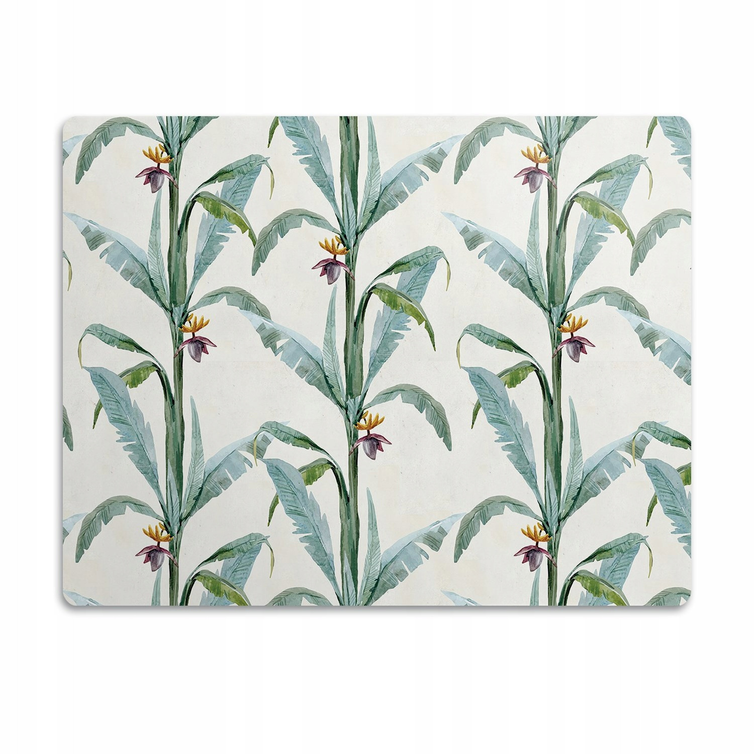 Ochranná podložka pod misky Tropické rostliny 60x40cm