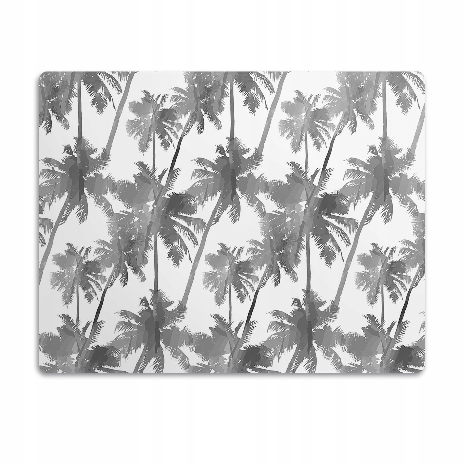 Pro kočky podložka pod záchod Šedé palmy 60x40 cm