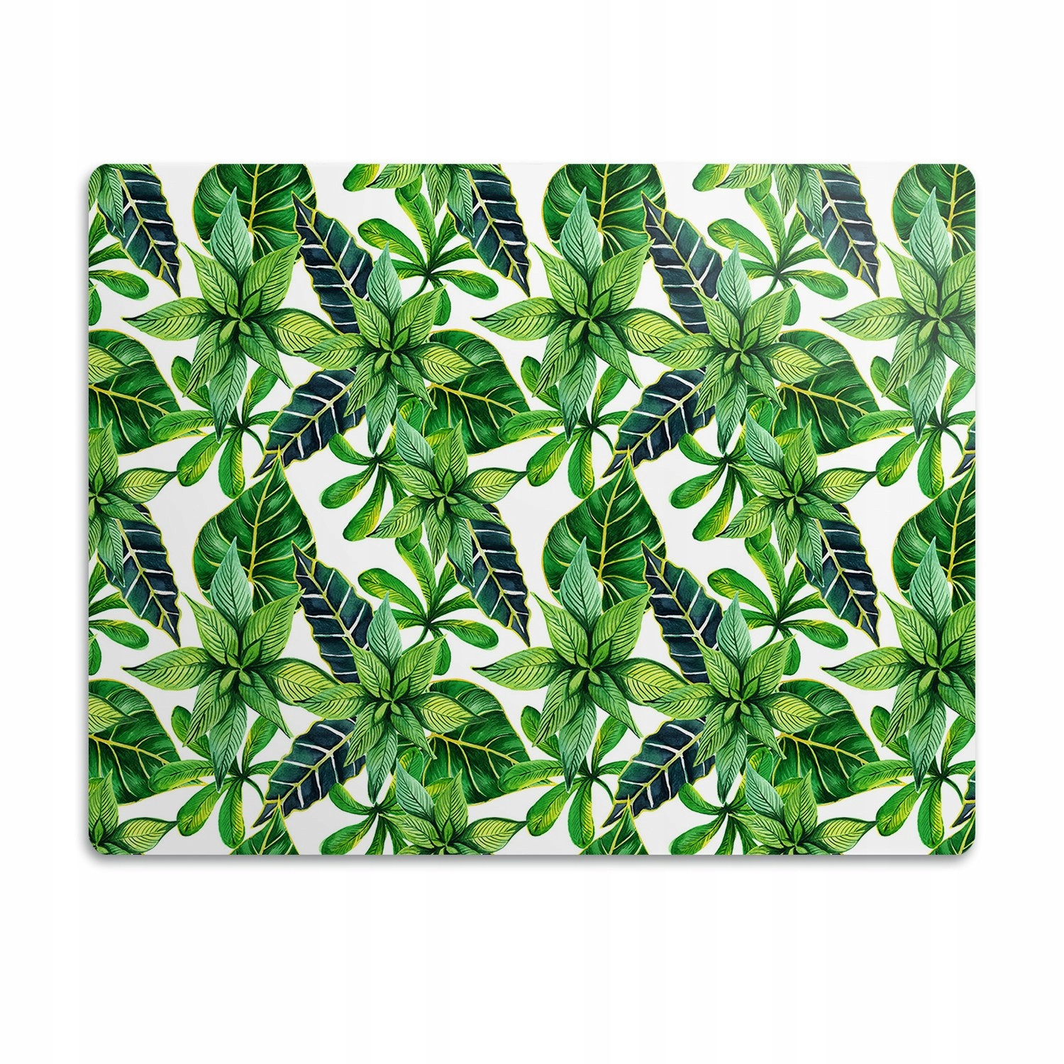 Pro kočky podložka pod záchod Listový vzor 60x40 cm