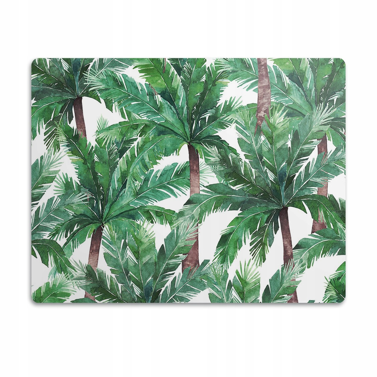 Podložka pro psa pod misku Tropické palmy 60x40