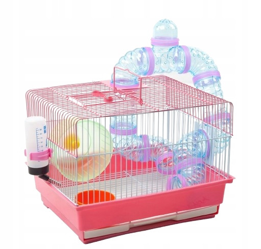 Klec pro malé hlodavce 35x28x23 cm pro myšku křečka komfortní