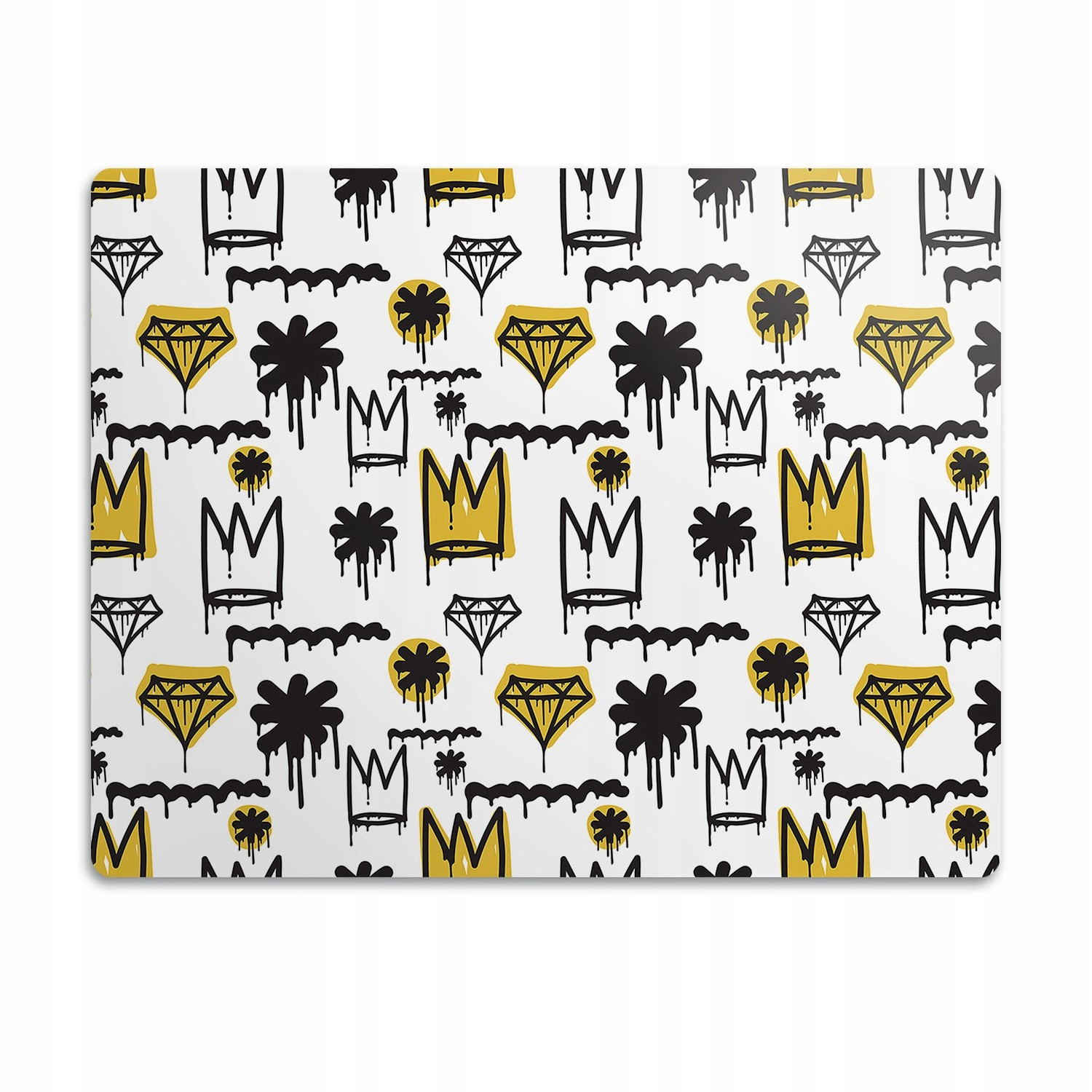 Pružná podložka pod misku Koruny a diamanty 60x40