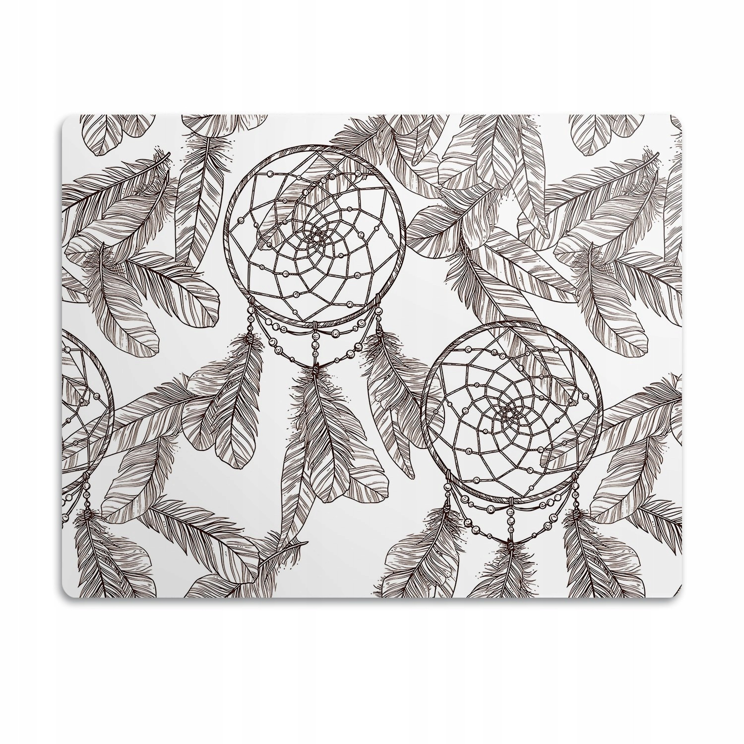 Voděodolná podložka pod misku Lapač snů vzor 60x40