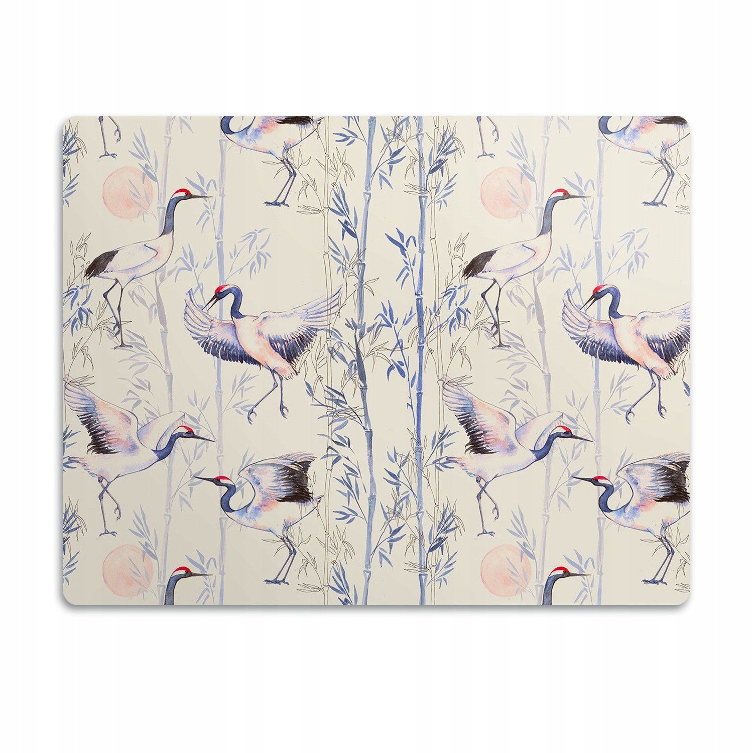 Ochranná podložka pod misky pro psa Tanec jeřáb 60x40