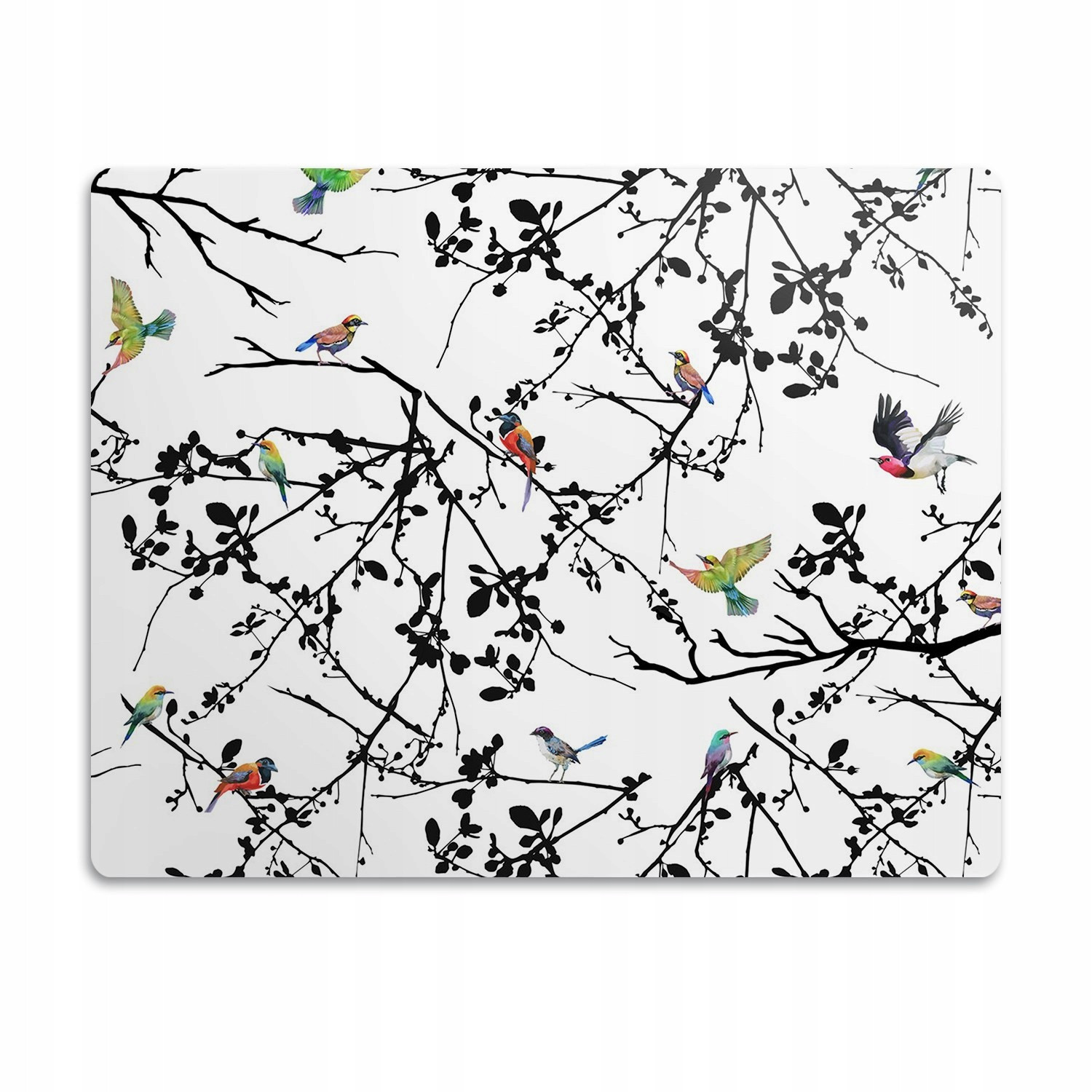 Pro psa kočku podložka pod misku Ptáci a větve 60x40