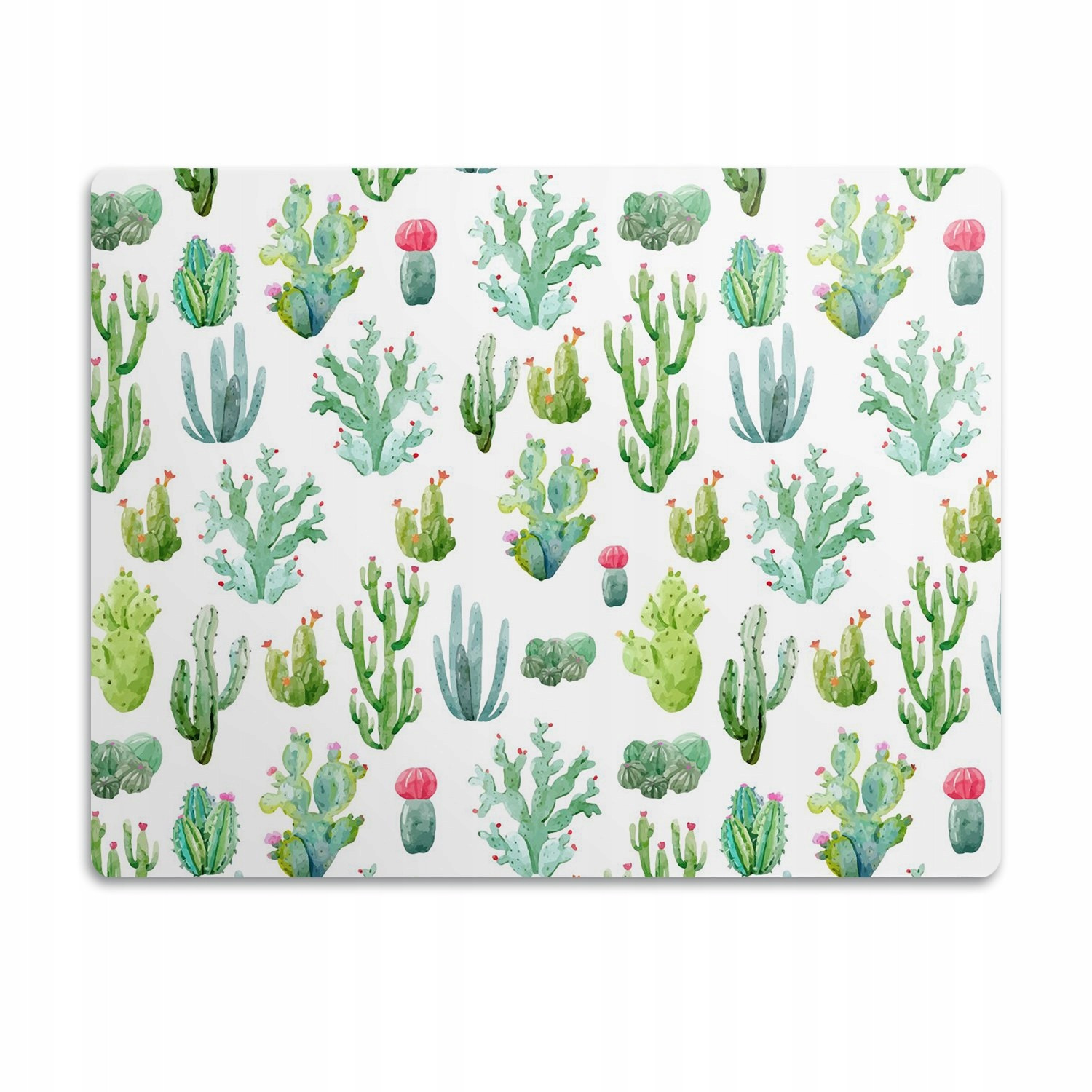 Ochranná podložka pod misky pro psa Malé kaktusy 60x40