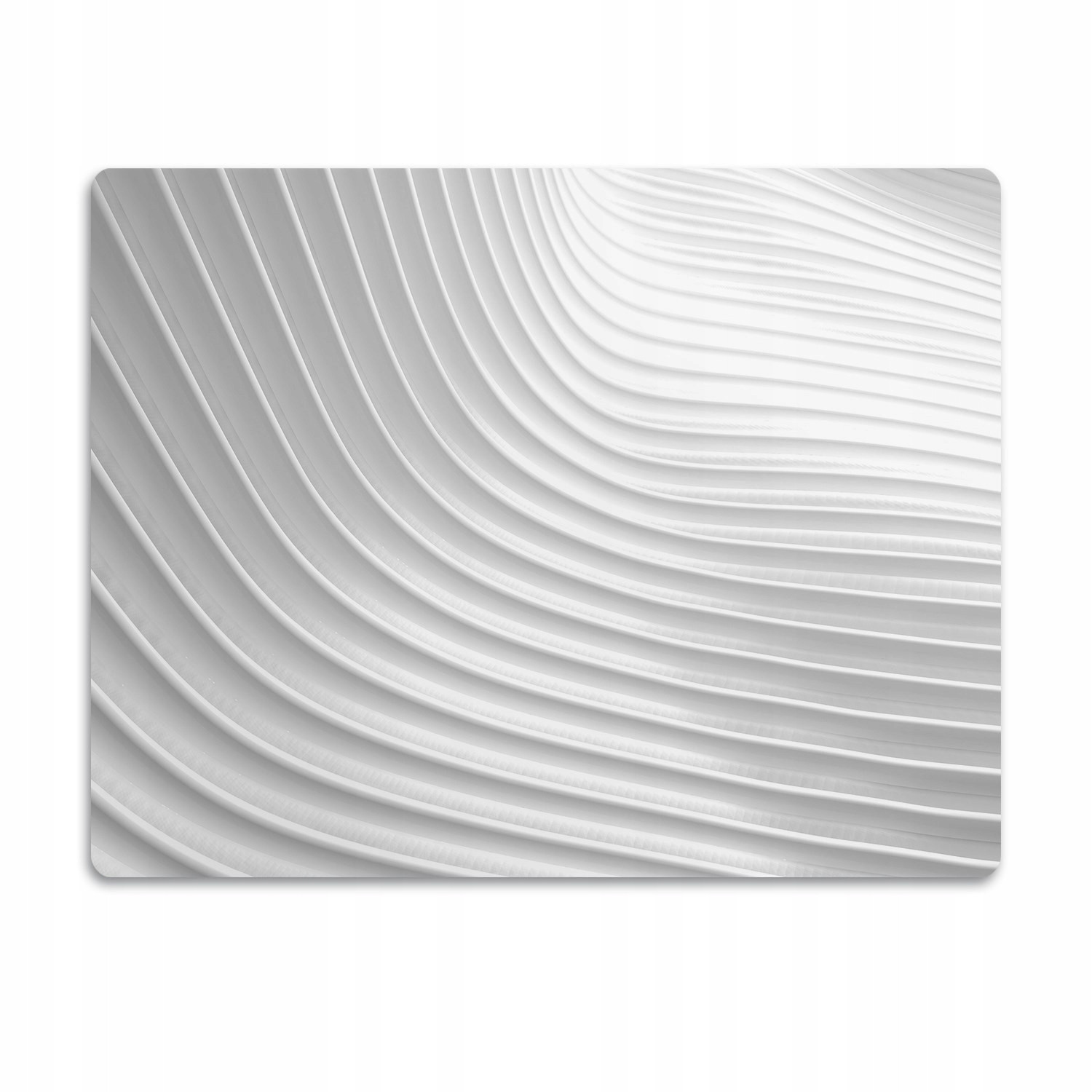 Pro kočky psa podložka pod misku Bílé drážky 60x40