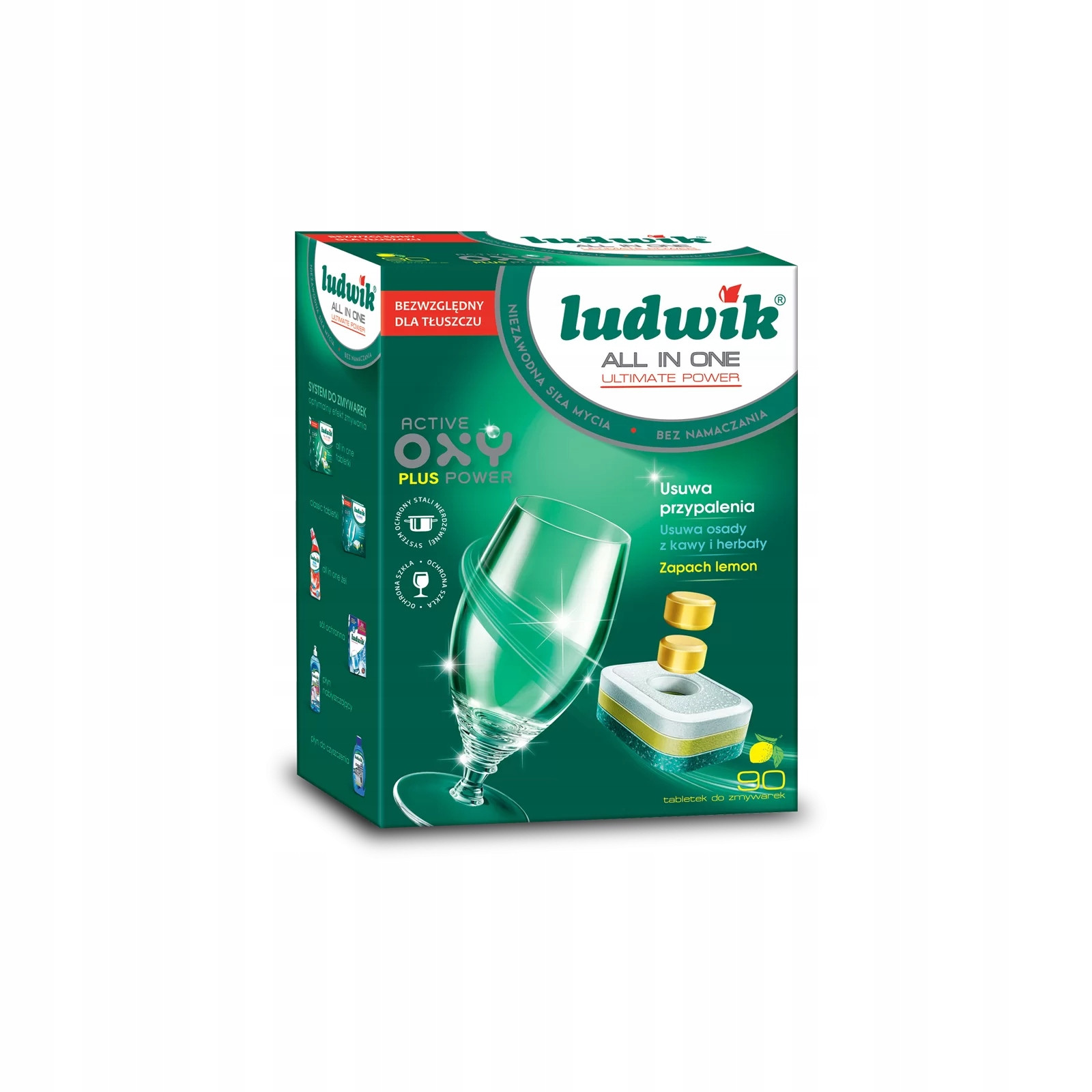 Tablety Do Myčky Ludwik All In One Ultimate Power 90 Kusů