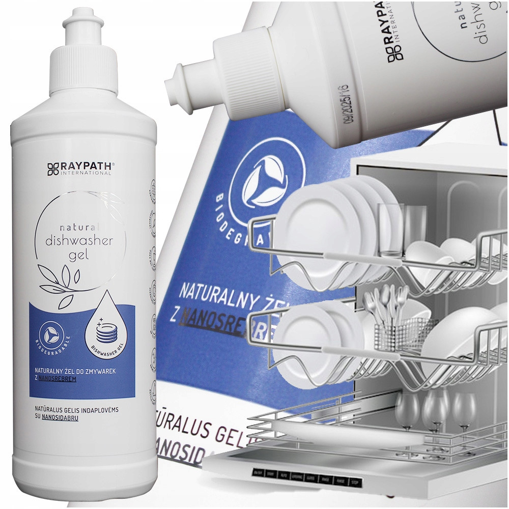 Gel do myčky Raypath natural gel 0,5 l 0,5 kg Ekologický více než 30 cyklů