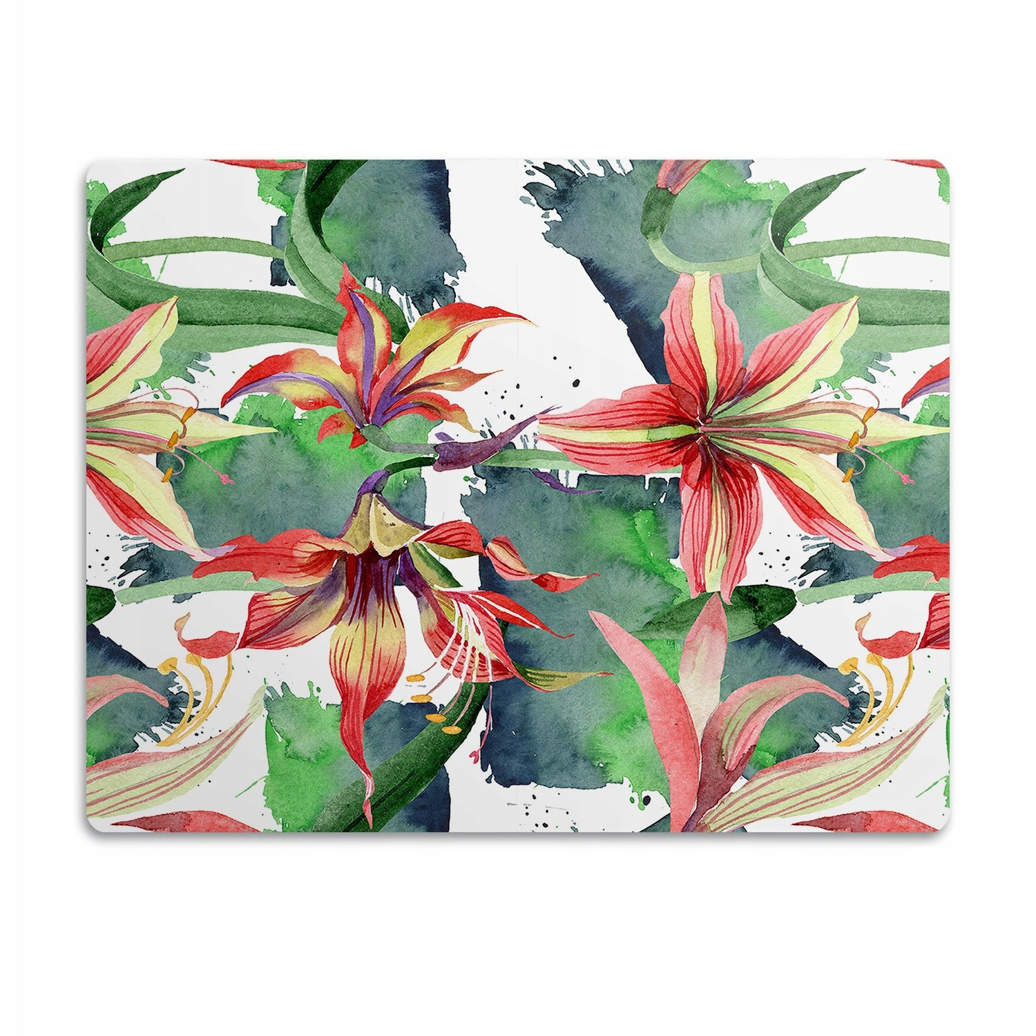 Podložka pod misky pro psa Akvarel květiny 60x40