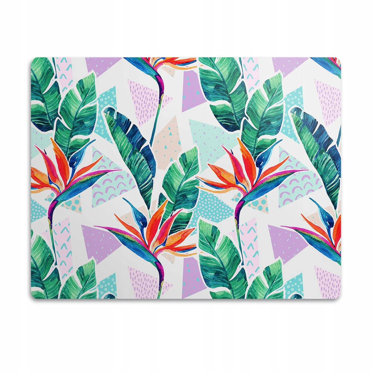 Voděodolná podložka pod misku Flora tropická 60x40