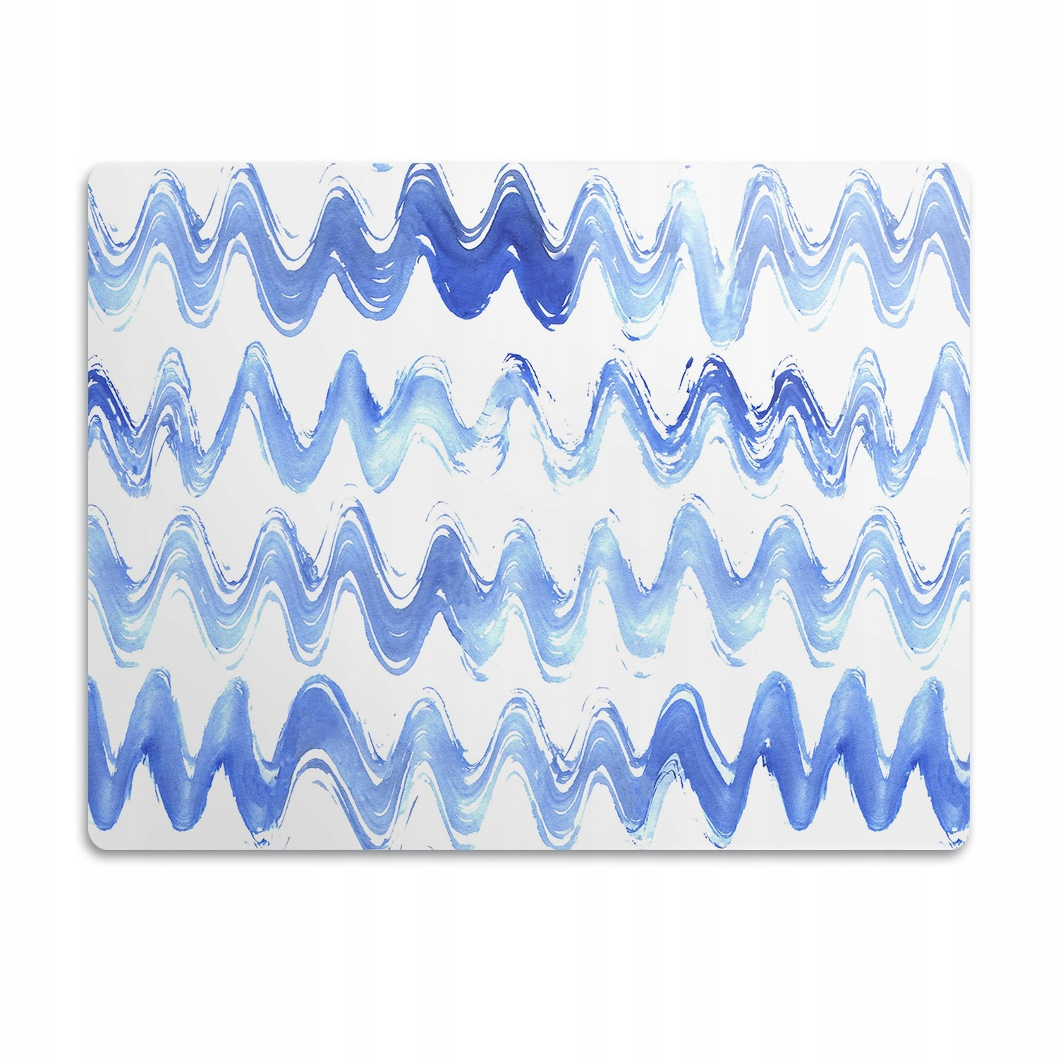 Podložka pod misku pro psa Vlny akvarelu 60x40 cm