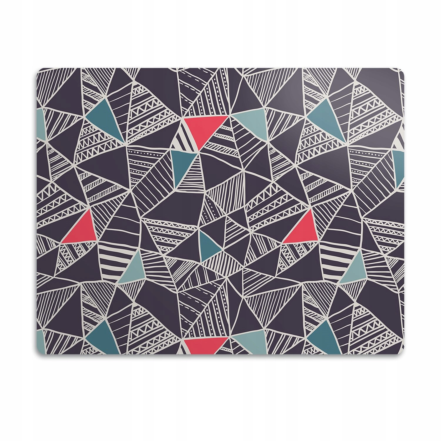 Podložka pod záchod pro kočky Vzor trojúhelníky 60x40 cm