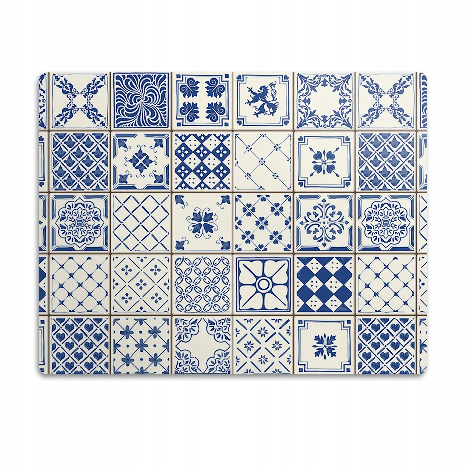 Podložka pod misky Dlaždice modrá mozaika 60x40