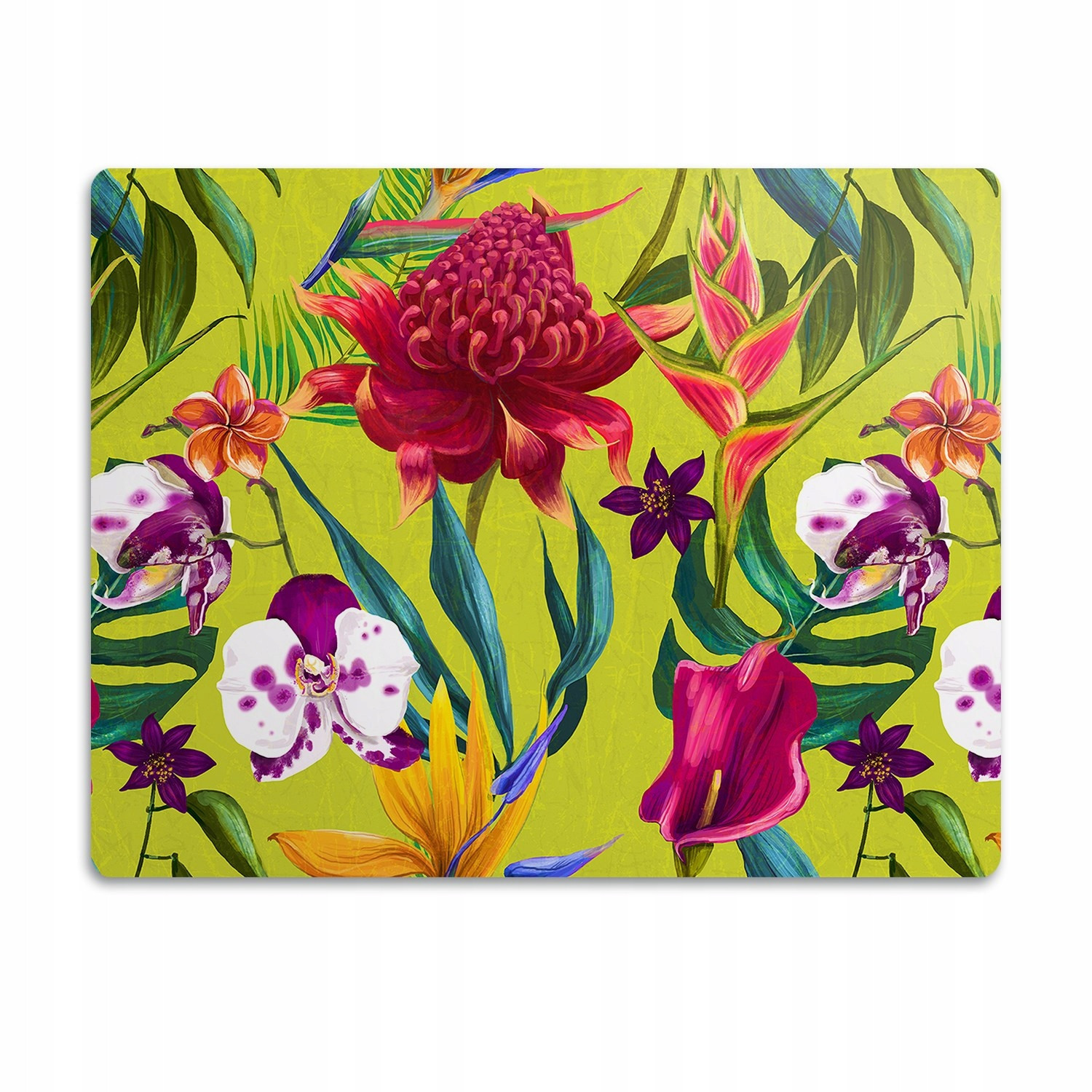 Podložka pod misky pro psa Malované květiny 60x40