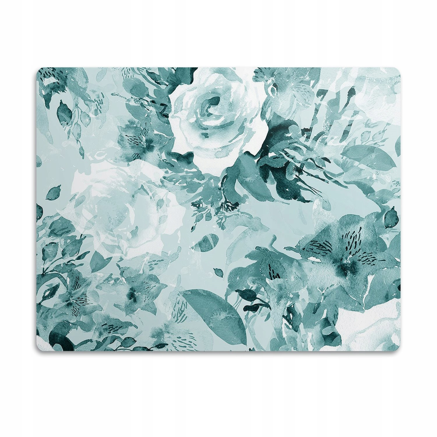 Pro kočky podložka pod záchod Modré květy 60x40cm