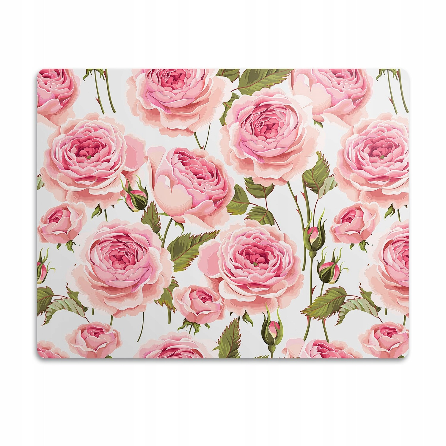 Podložka pod misku pro kočky Krásné růžičky 60x40 cm