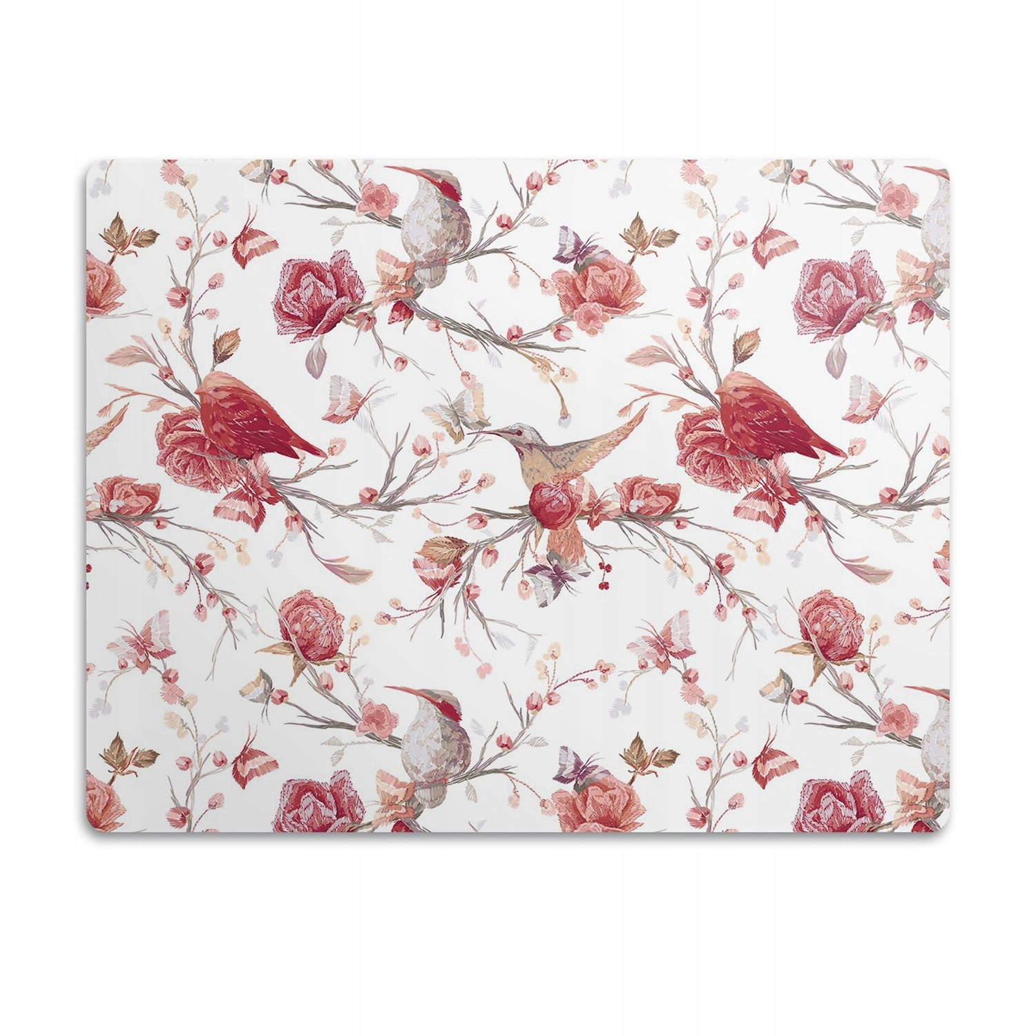 Ochranná podložka pod misku Rudí ptáci 60x40