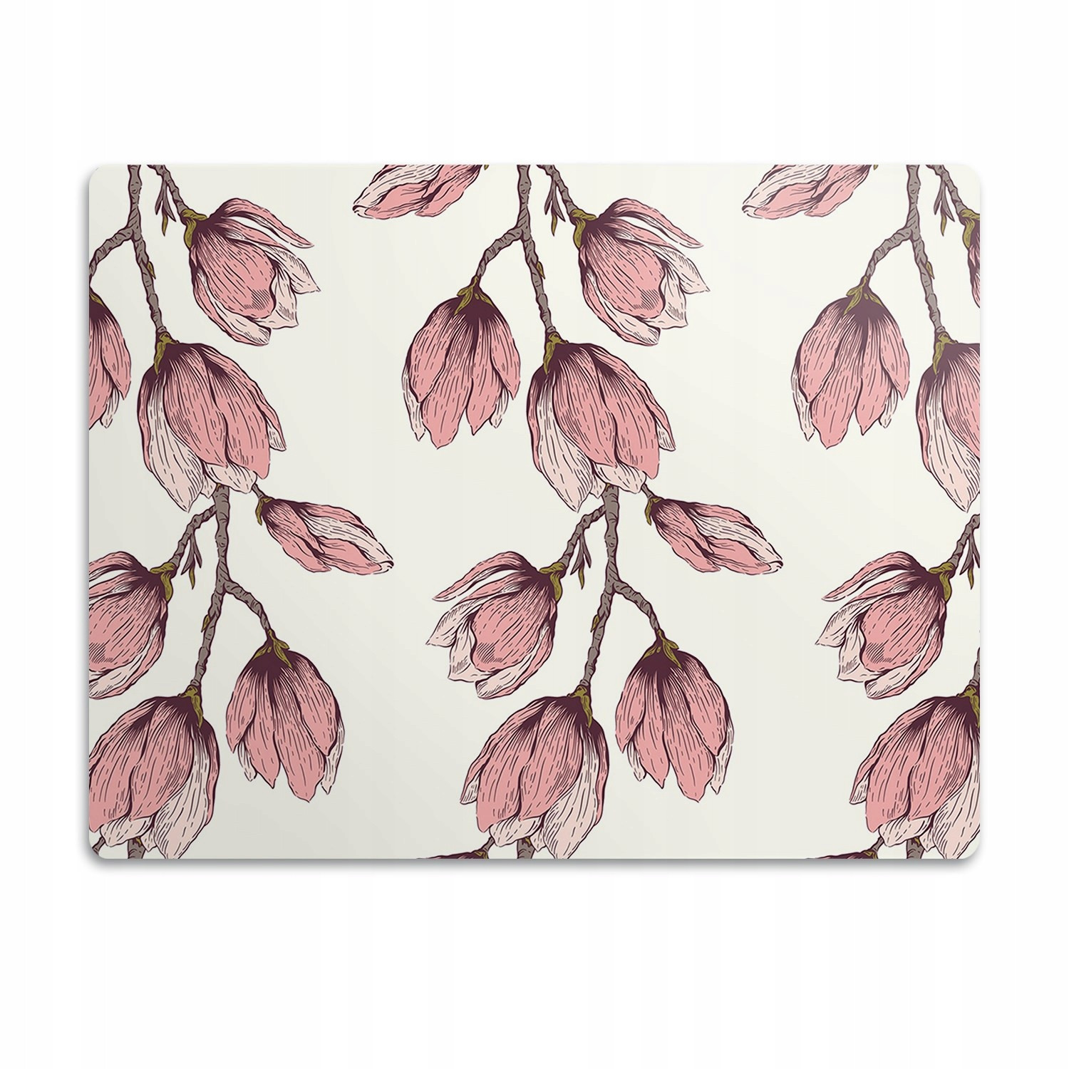 Ochranná podložka pod misky pro psa Květ růžový 60x40