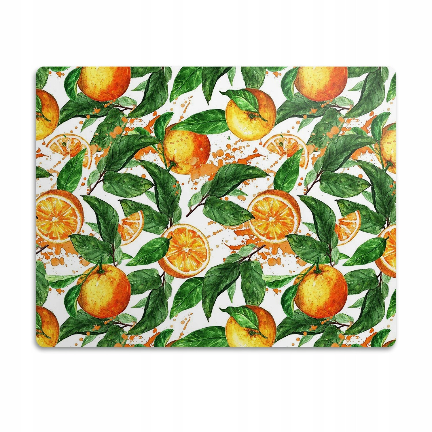 Podložka pro psa a kočku pod misku Pomeranče 60x40 cm