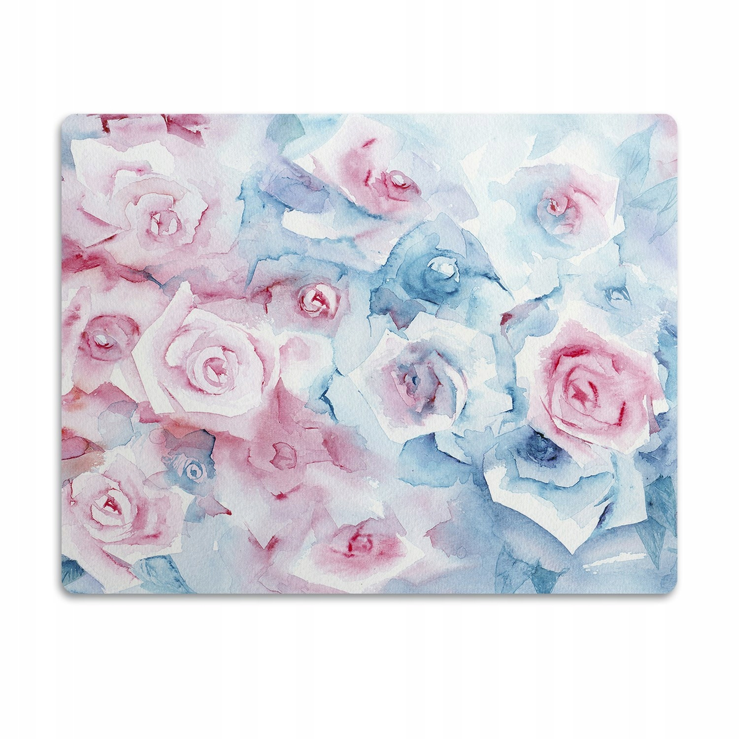 Podložka pod misku Růžovo-modré růže 60x40cm