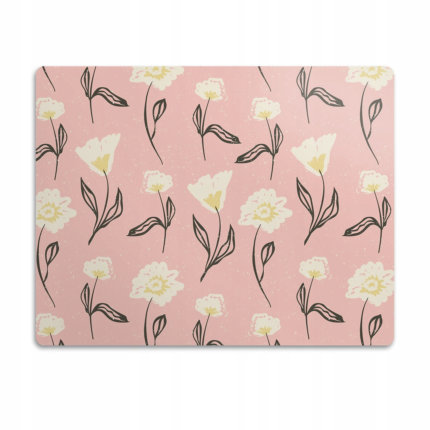 Pro kočky podložka pod záchod Krémové květy 60x40 cm